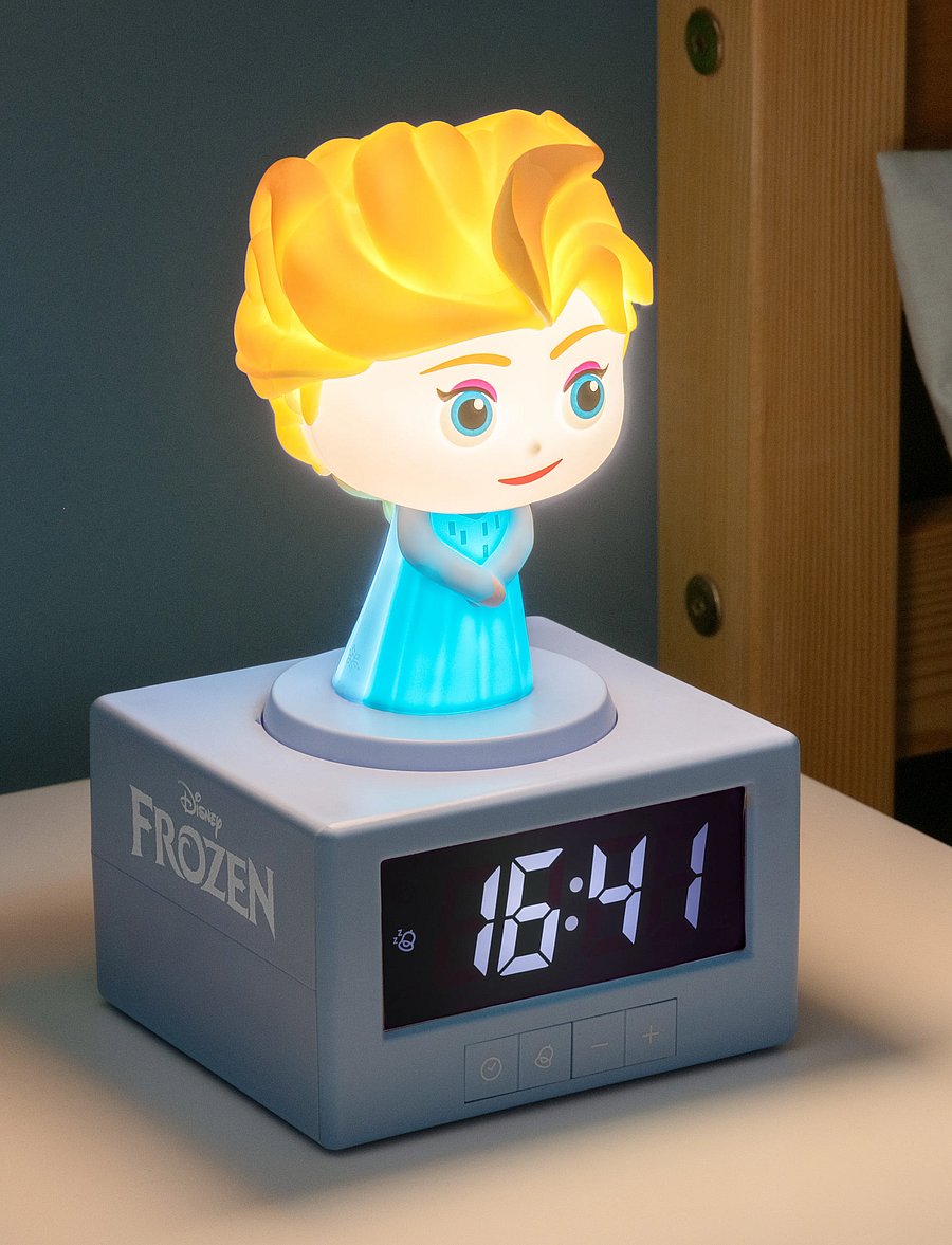 Paladone - ELSA ICON ALARM CLOCK - uhren - blue - 3