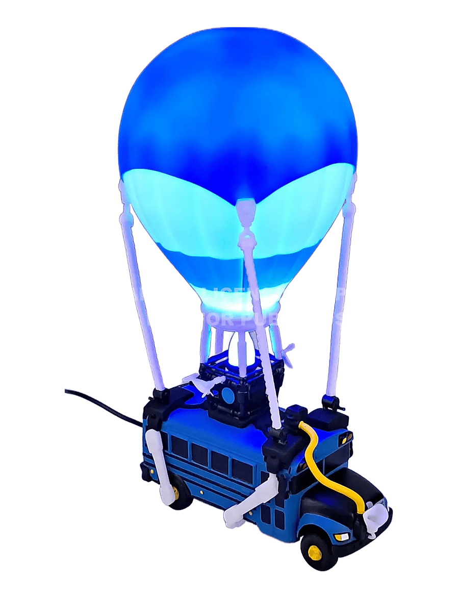 Paladone - Battle Bus Diorama Light - tafellampen - blue - 0
