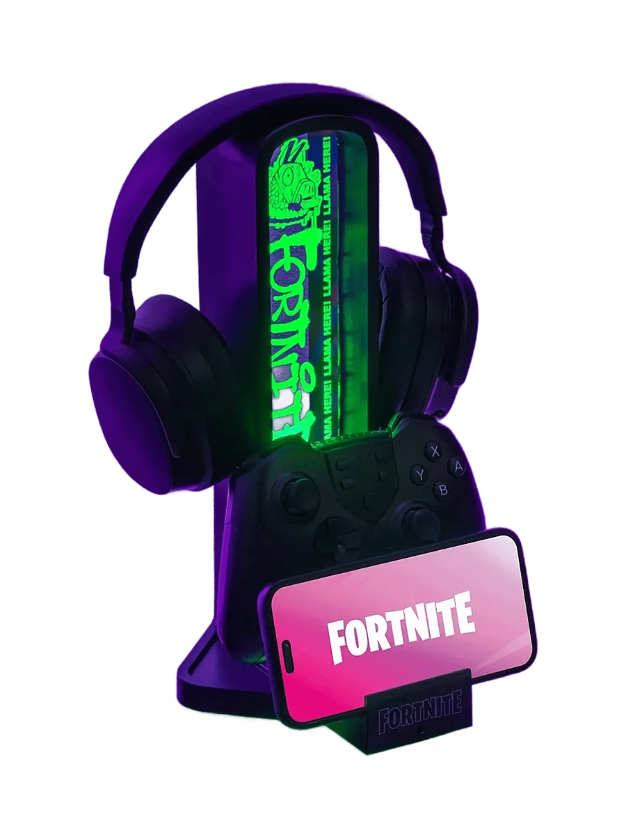 Paladone - Fortnite Hörlursstativ med ljus - stativ & laddningsstationer - black - 1