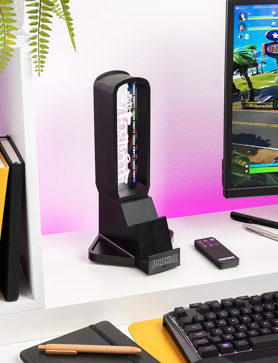 Paladone - Fortnite Hörlursstativ med ljus - stativ & laddningsstationer - black - 0
