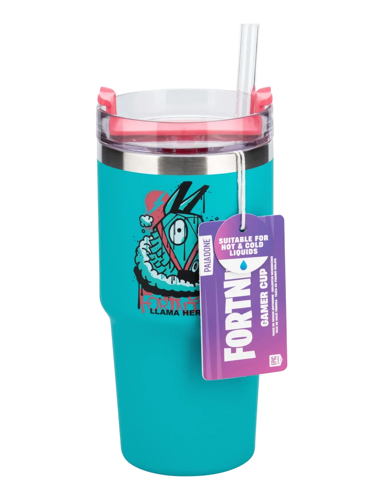 Paladone Fortnite Gamer Cup, H:10.5 cm, Cups & Mugs, Blau - Cups, Kinder