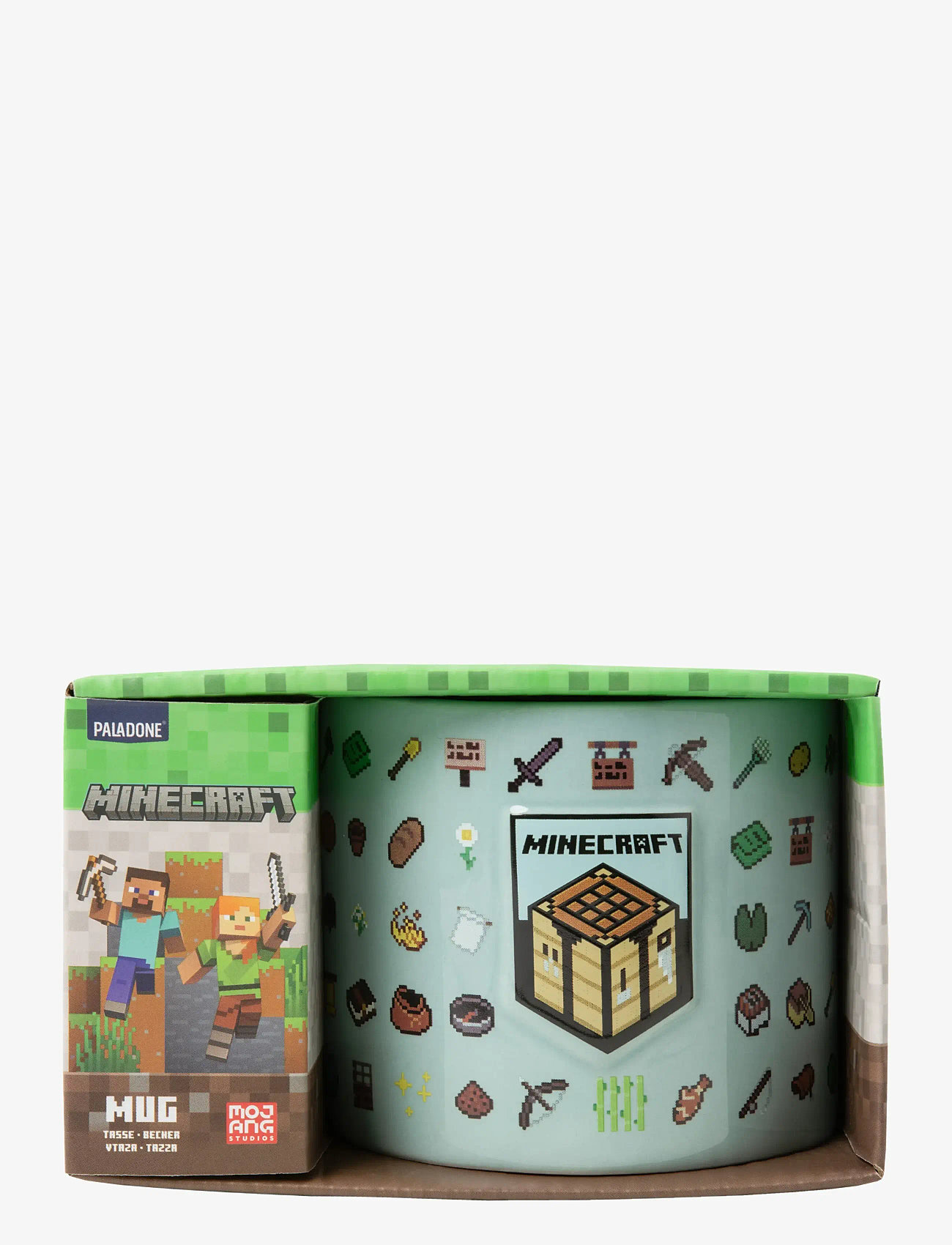 Paladone - MINECRAFT EMBOSSED MUG - tassen & becher - green - 1