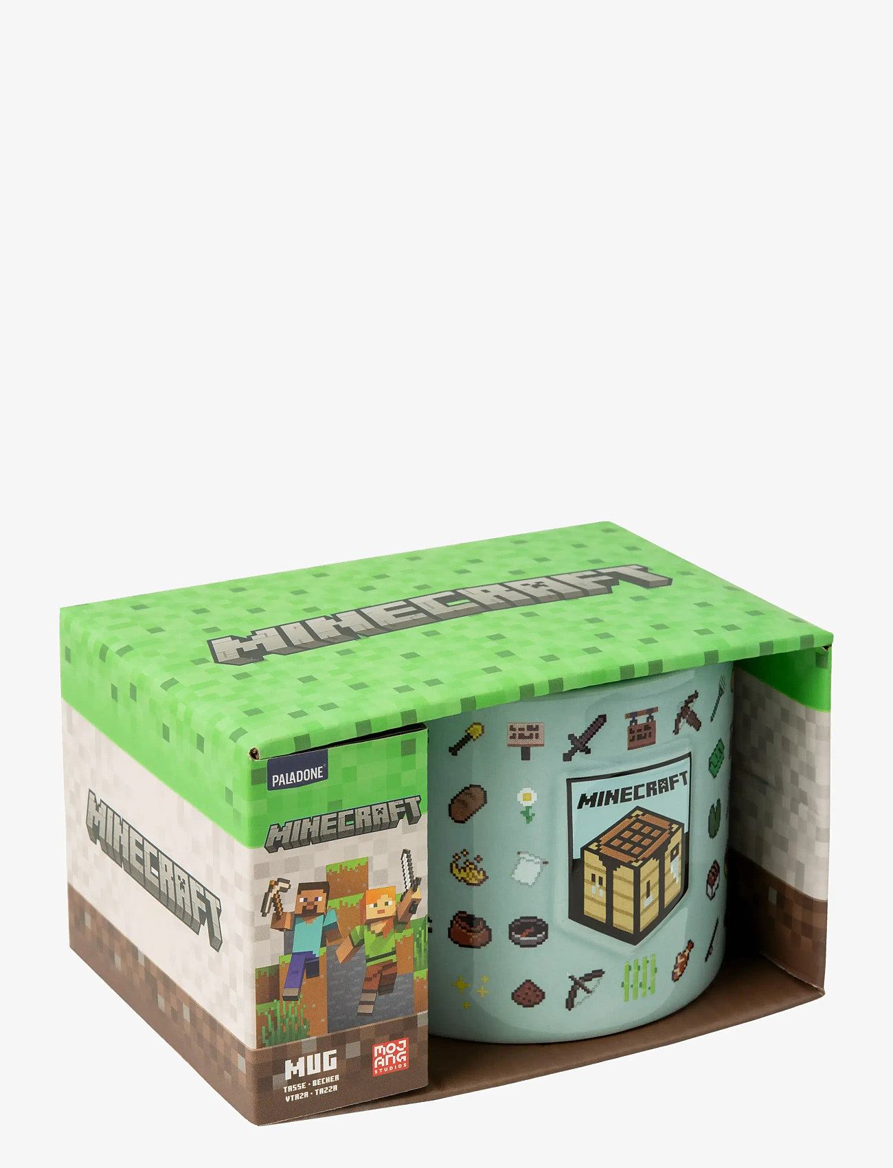 Paladone - MINECRAFT EMBOSSED MUG - tassen & becher - green - 2