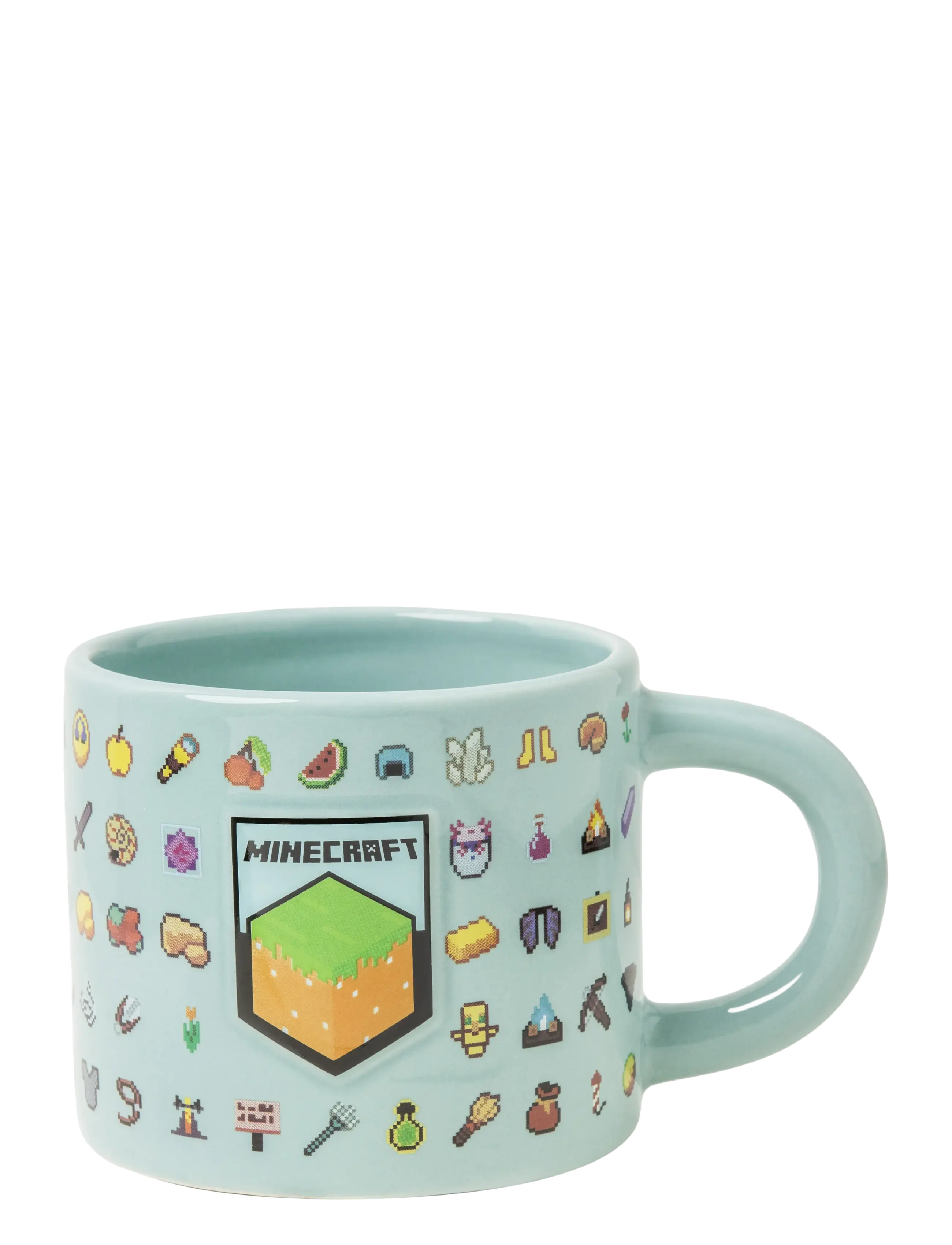Paladone - MINECRAFT EMBOSSED MUG - filiżanki i kubki - green - 3