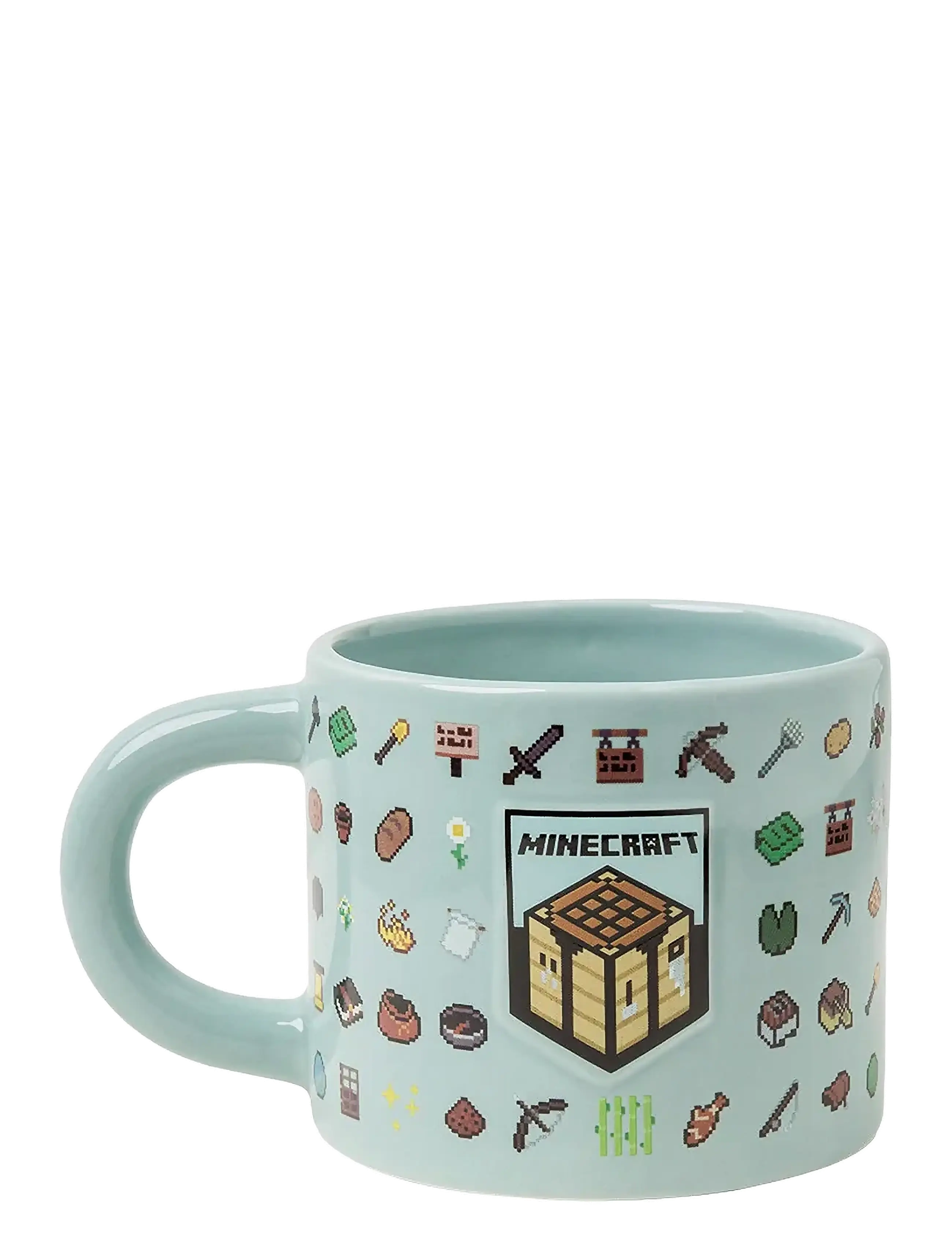 Paladone - MINECRAFT EMBOSSED MUG - filiżanki i kubki - green - 4