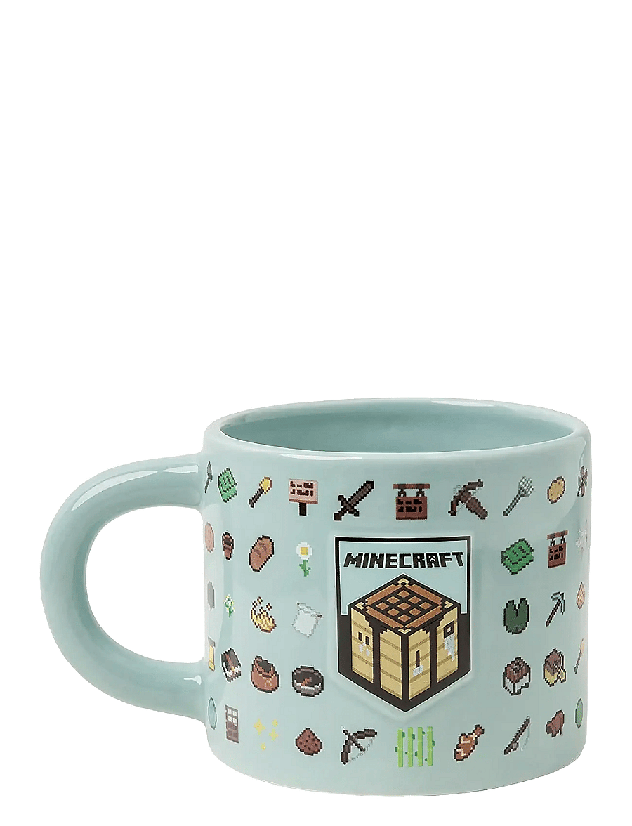 Paladone - MINECRAFT EMBOSSED MUG - filiżanki i kubki - green - 4