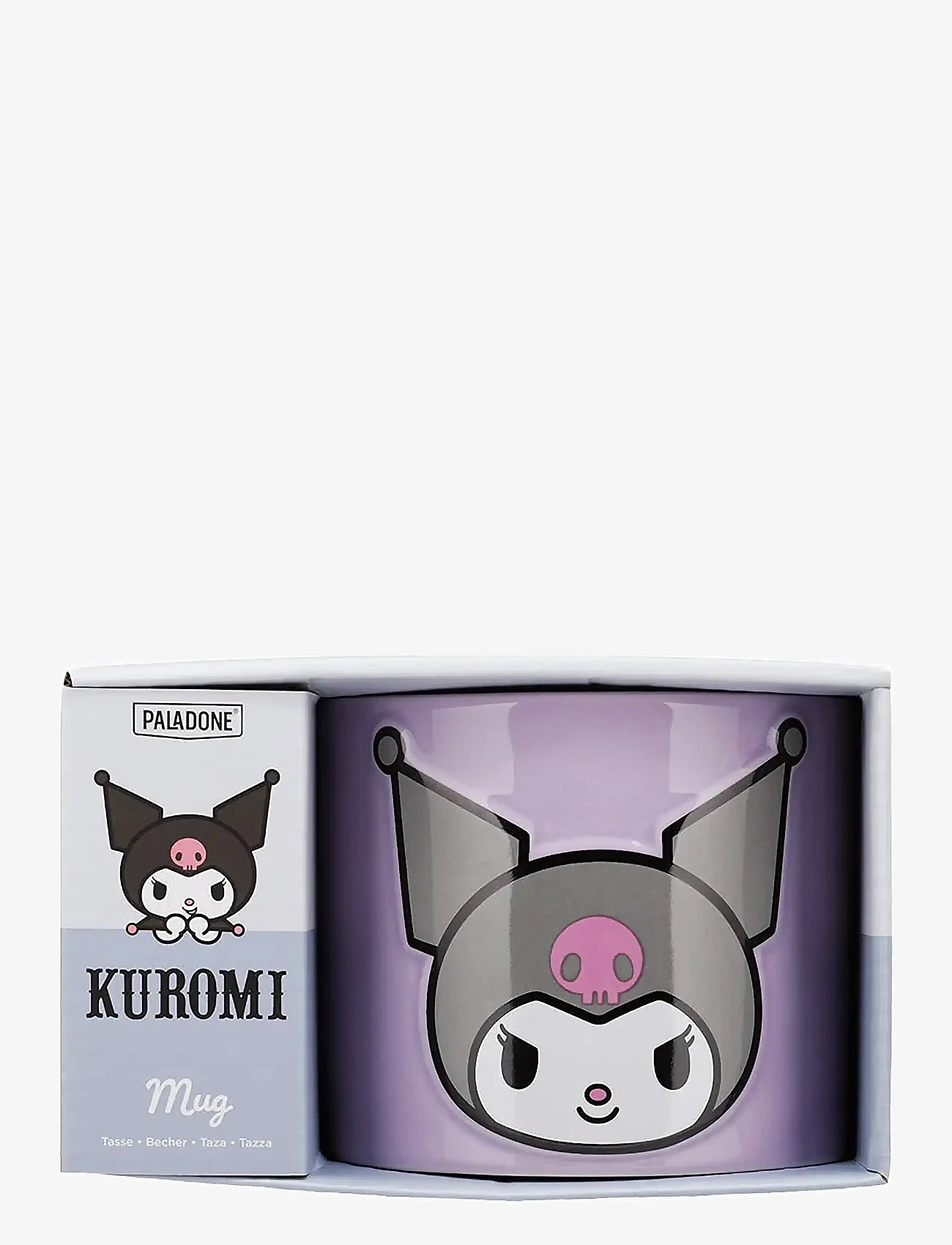 Paladone - KUROMI EMBOSSED MUG - tassid ja kruusid - grey - 0