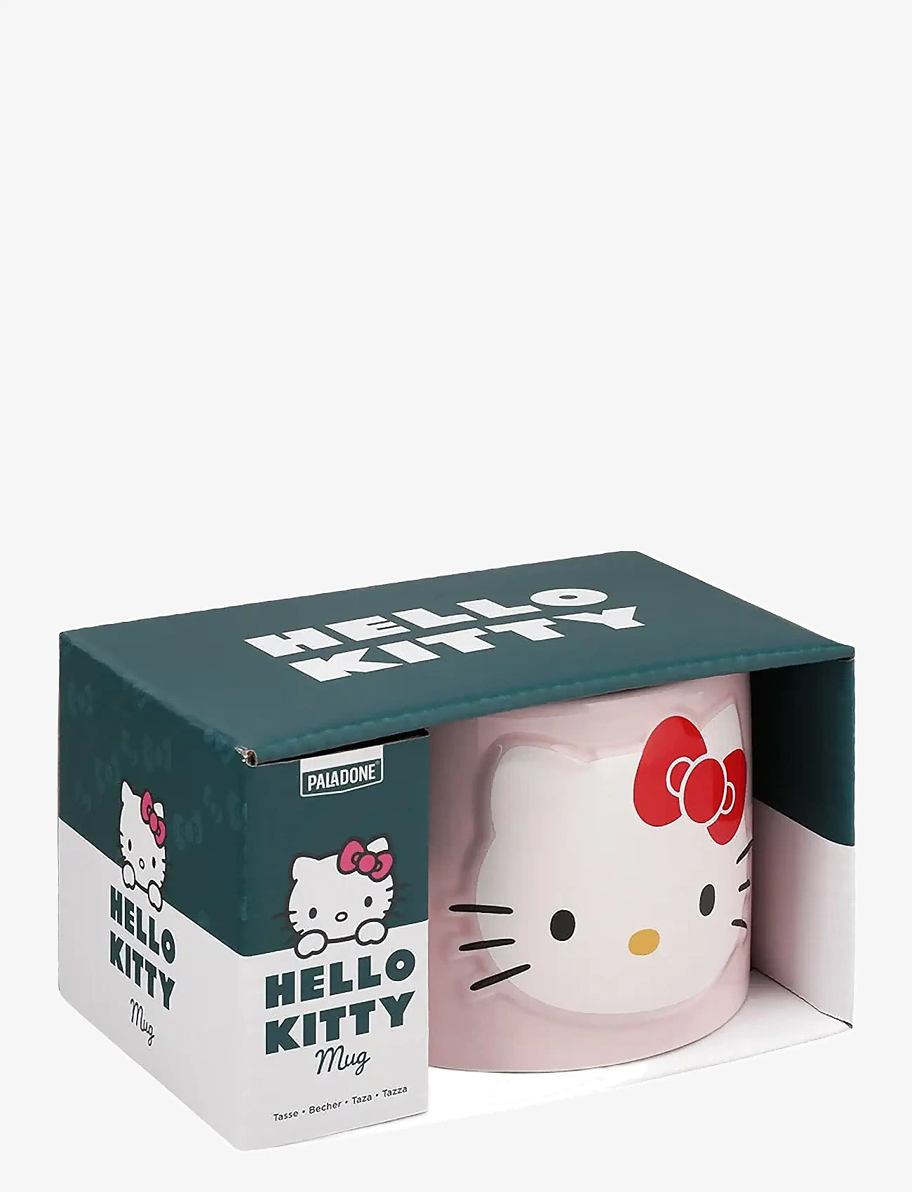 Paladone - HELLO KITTY EMBOSSED MUG - krus & kopper - white - 3