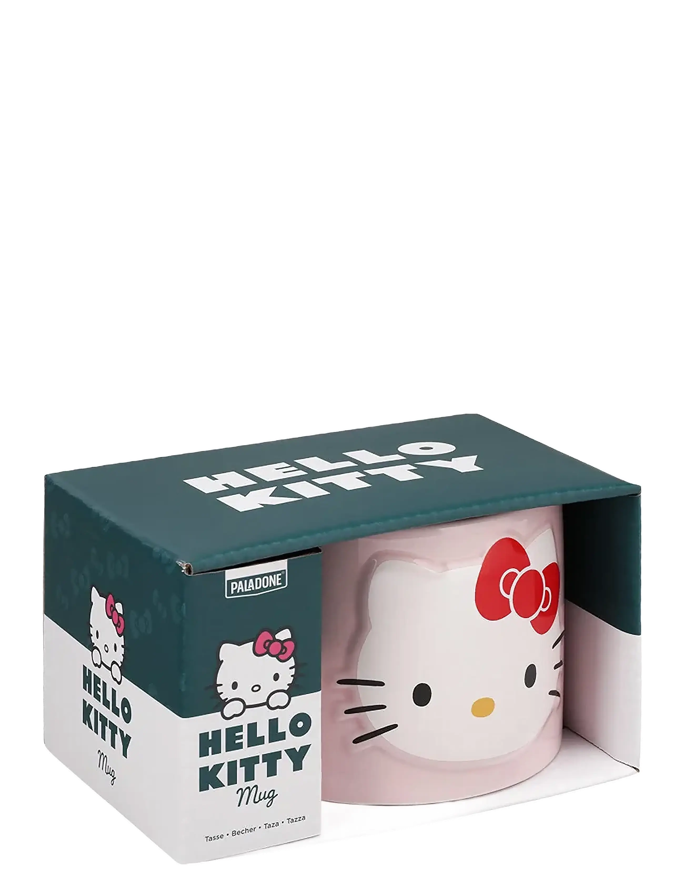 Paladone - HELLO KITTY EMBOSSED MUG - krus & kopper - white - 3