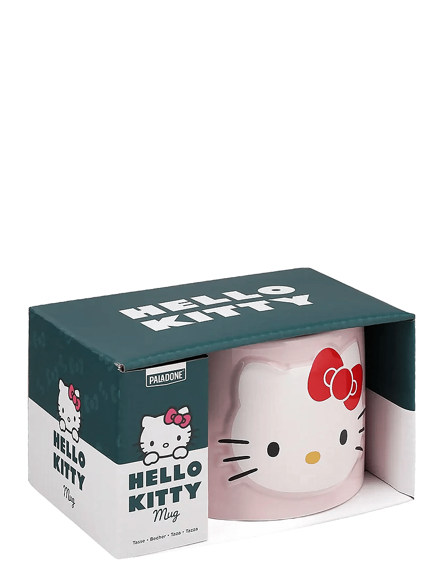 Paladone - HELLO KITTY EMBOSSED MUG - tassen & becher - white - 3