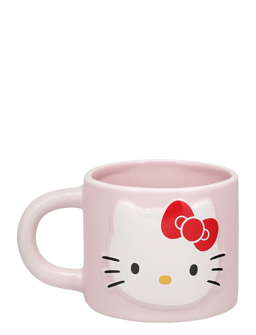 Paladone - HELLO KITTY EMBOSSED MUG - tassen & becher - white - 4
