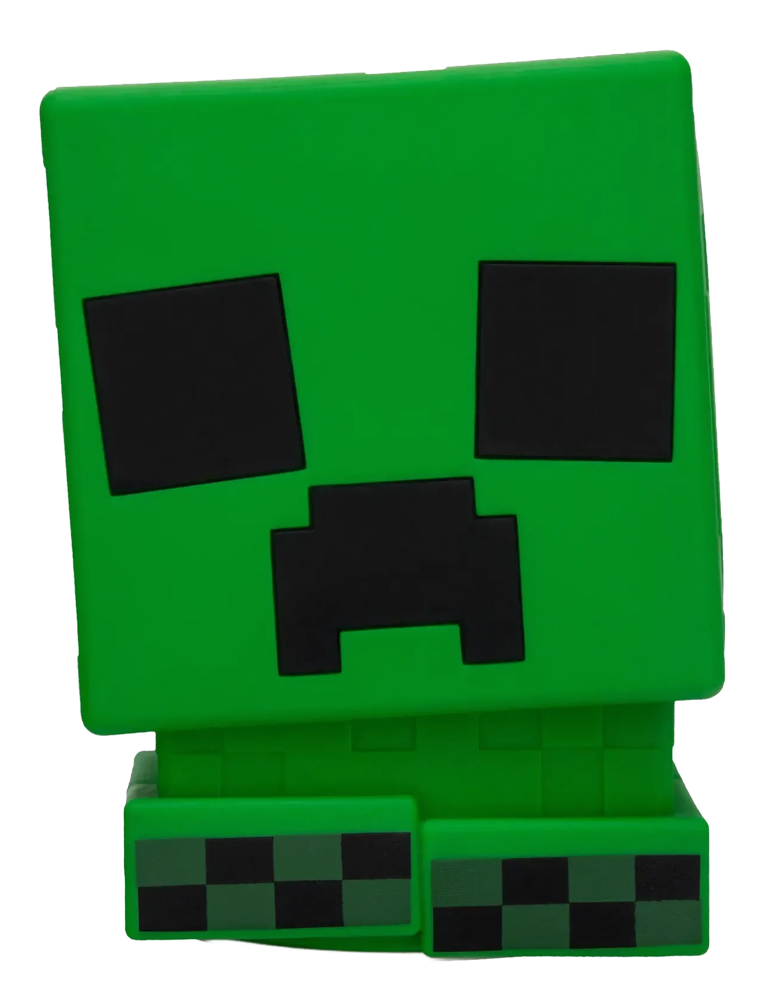 Paladone Creeper Squishyglo Silicone Light Rechargeable, Bordlampe, Grøn, Str: H:17.9CM