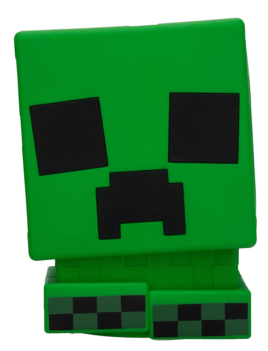 Paladone - CREEPER SQUISHYGLO SILICONE LIGHT RECHARGEABLE - tischlampen - green - 1
