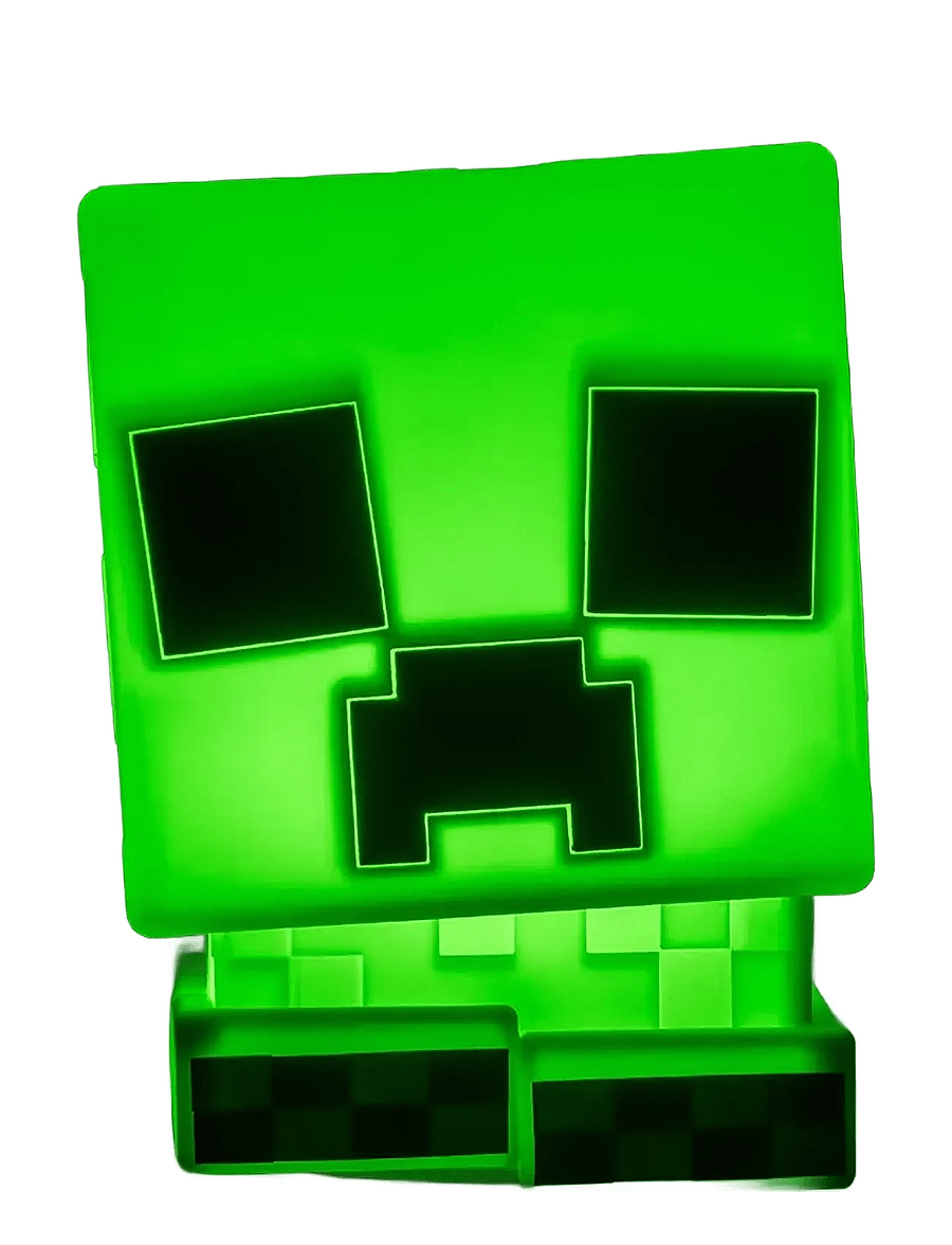 Paladone - CREEPER SQUISHYGLO SILICONE LIGHT RECHARGEABLE - tischlampen - green - 2