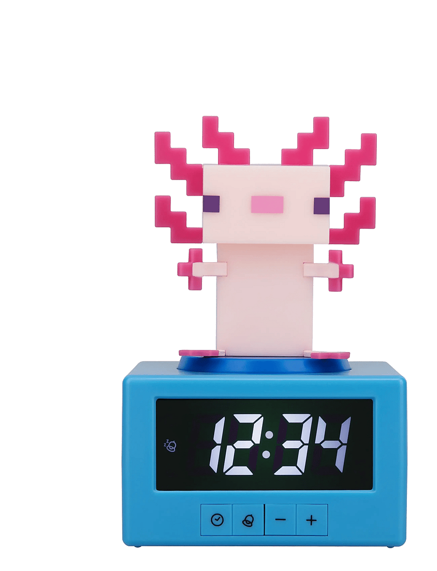 Paladone - Axolotl Icon Alarm Clock - pink - 0