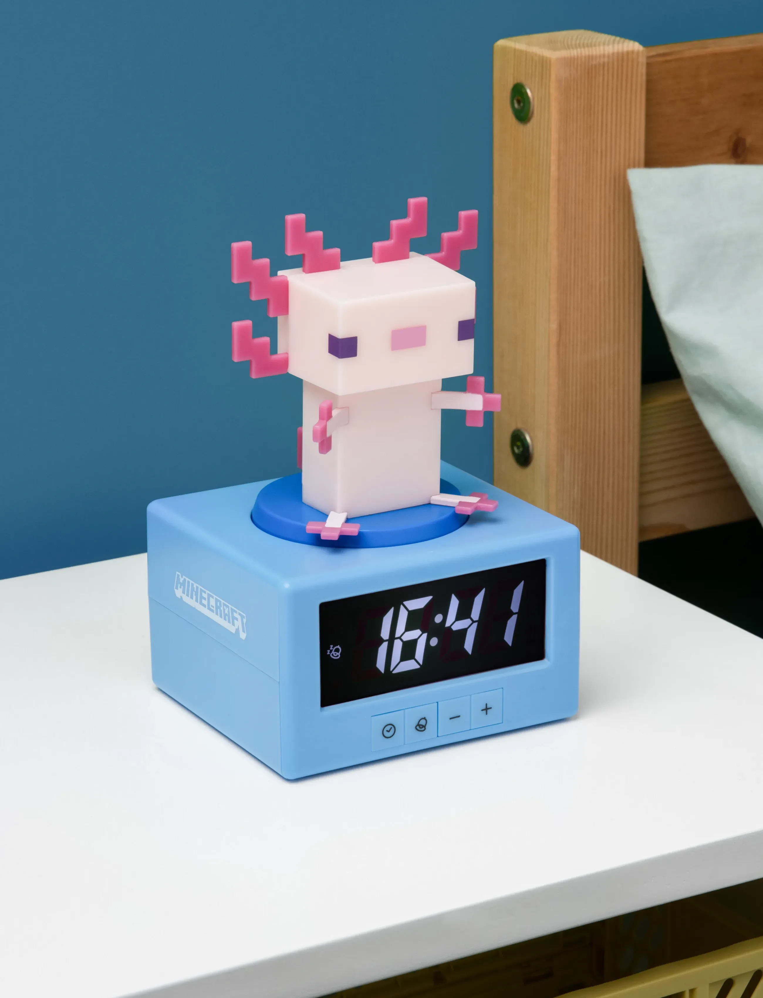 Paladone - Minecraft Vækkeur - ure - pink - 5