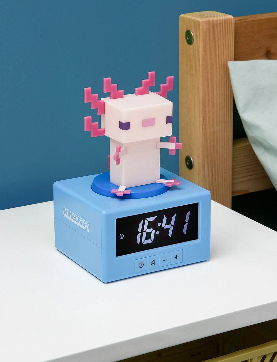Paladone - Axolotl Icon Alarm Clock - pink - 5