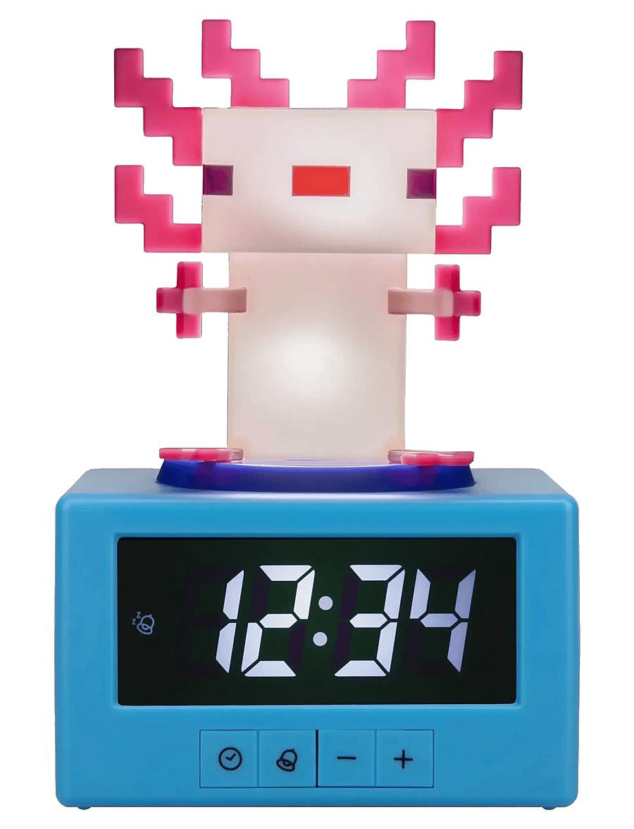 Paladone - Axolotl Icon Alarm Clock - pink - 4