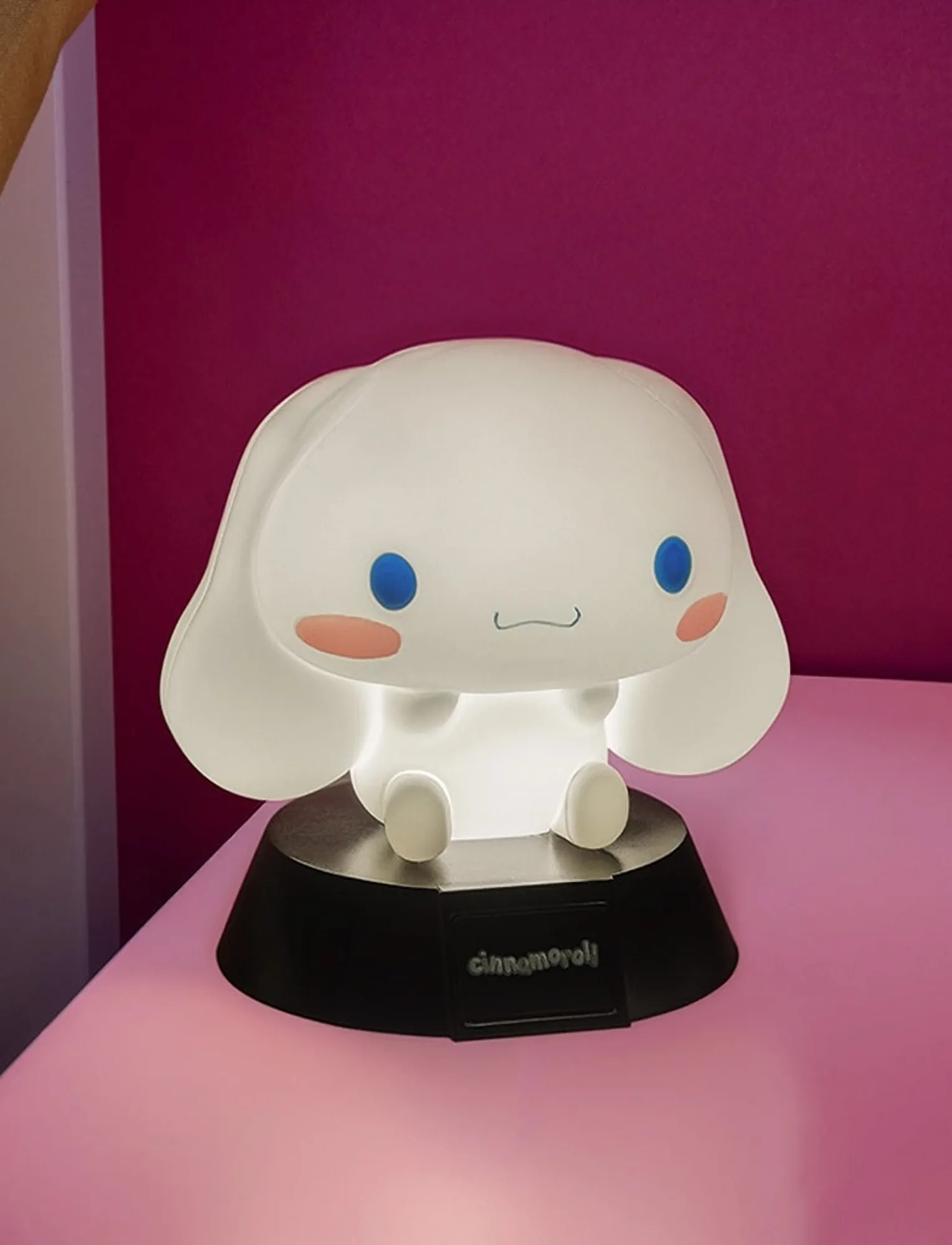 Paladone Cinnamoroll Icon Light, H:8.8 cm, White, Belysning > Natlamper, Børn