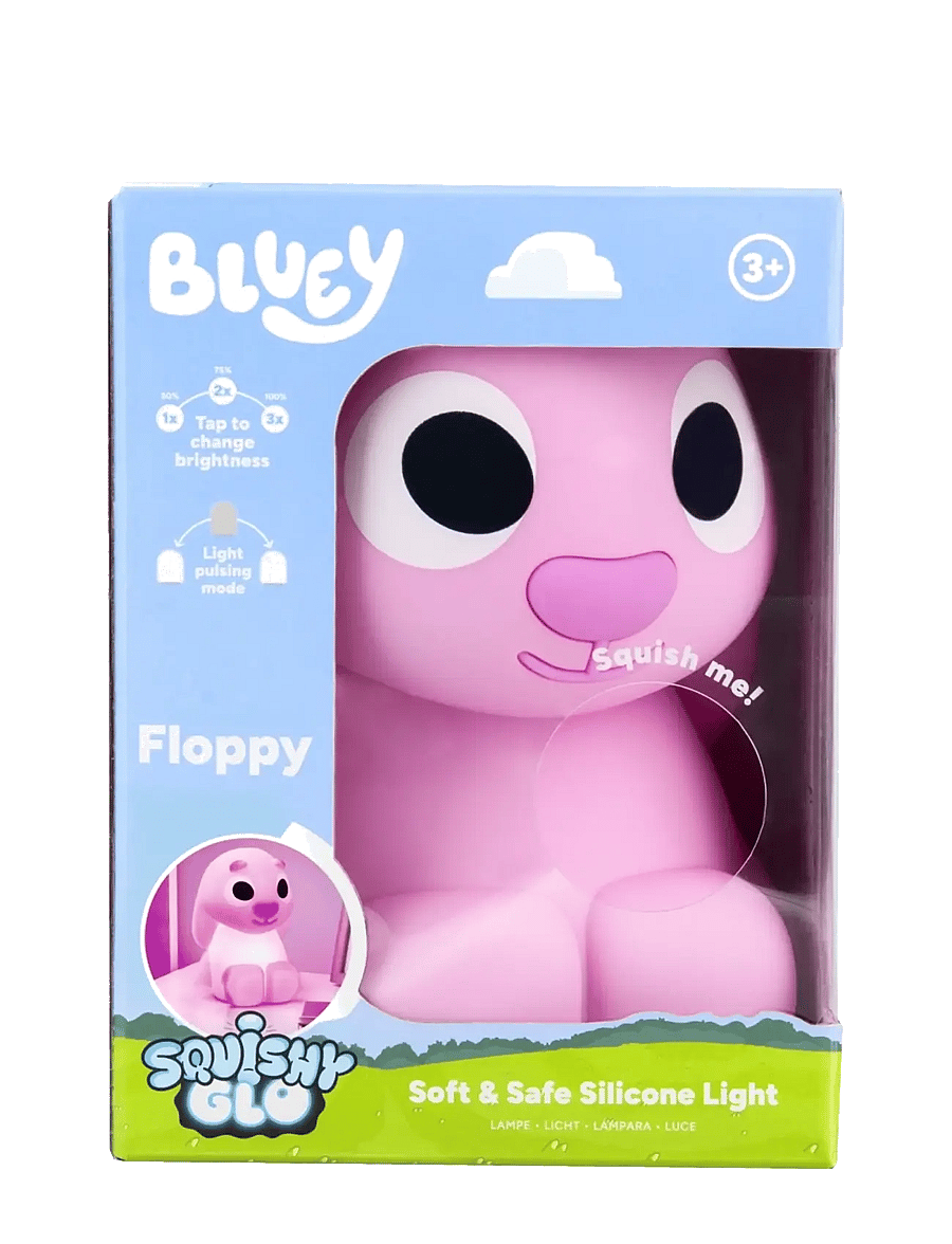 Paladone - Floppy SquishyGlo Silicone Light Rechargeable - nachtlampen - blue - 2