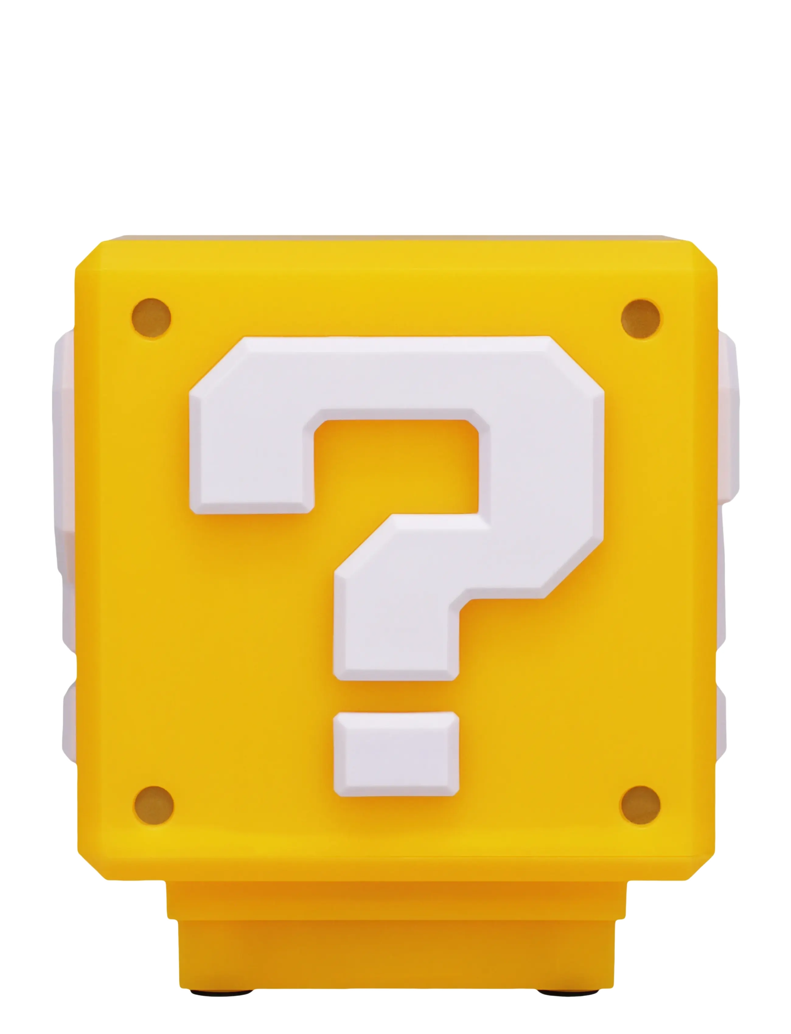 Paladone Super Mario Question Block Light, Natlampe, Gul, Str: H:10.3CM