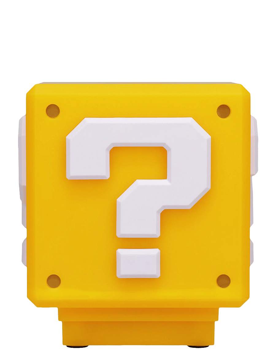 Paladone - Super Mario Mini Question Block Light V3 - yellow - 1