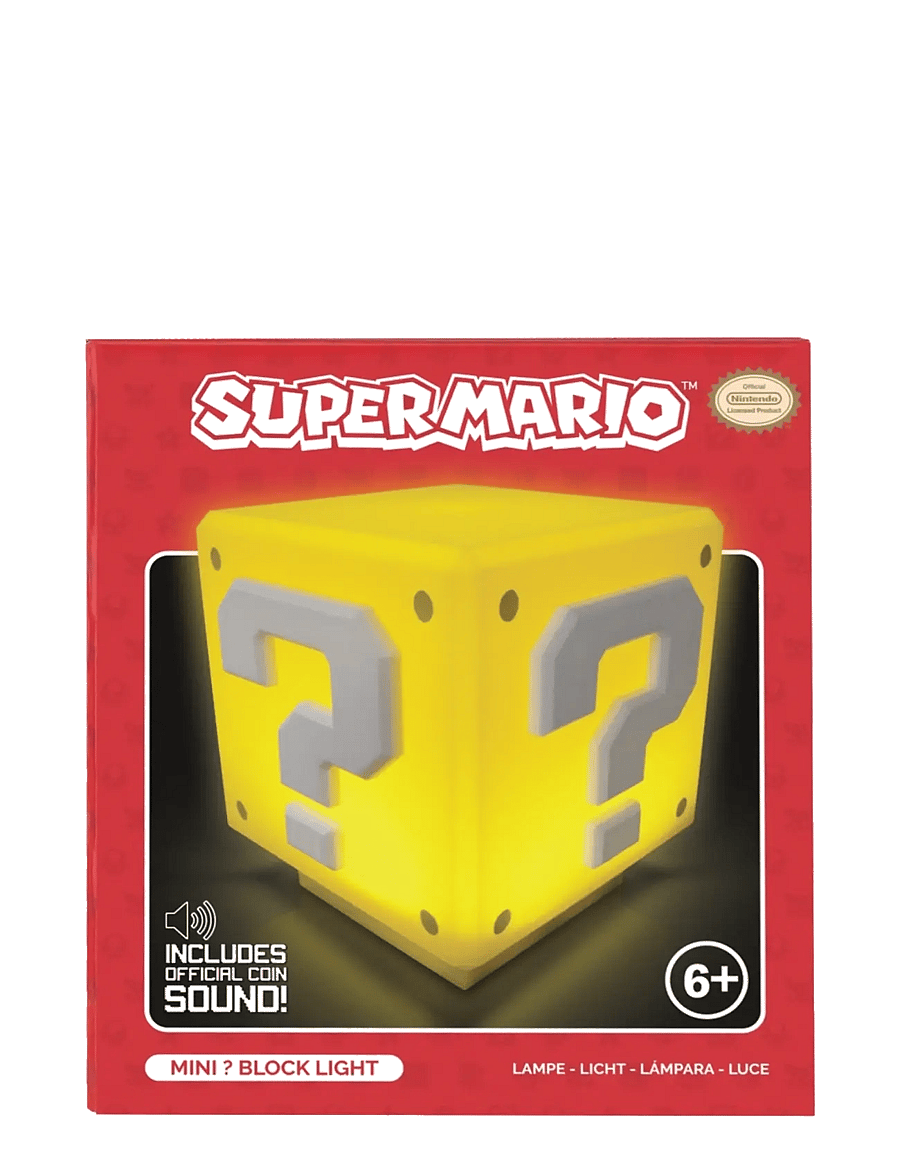 Paladone - Super Mario Mini Question Block Light V3 - yellow - 2