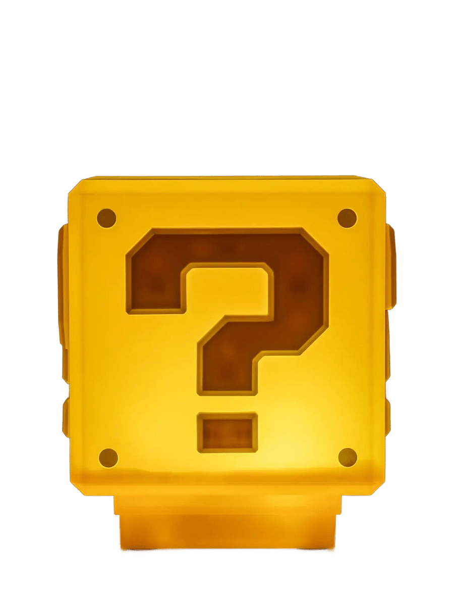 Paladone - Super Mario Mini Question Block Light V3 - yellow - 3