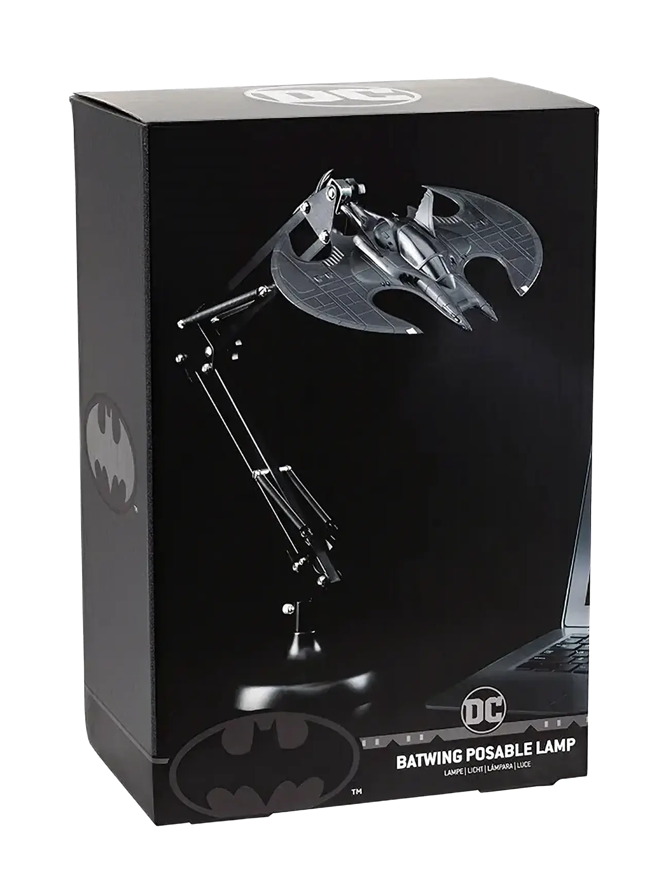 BATWING POSABLE DESK LIGHT - GREY