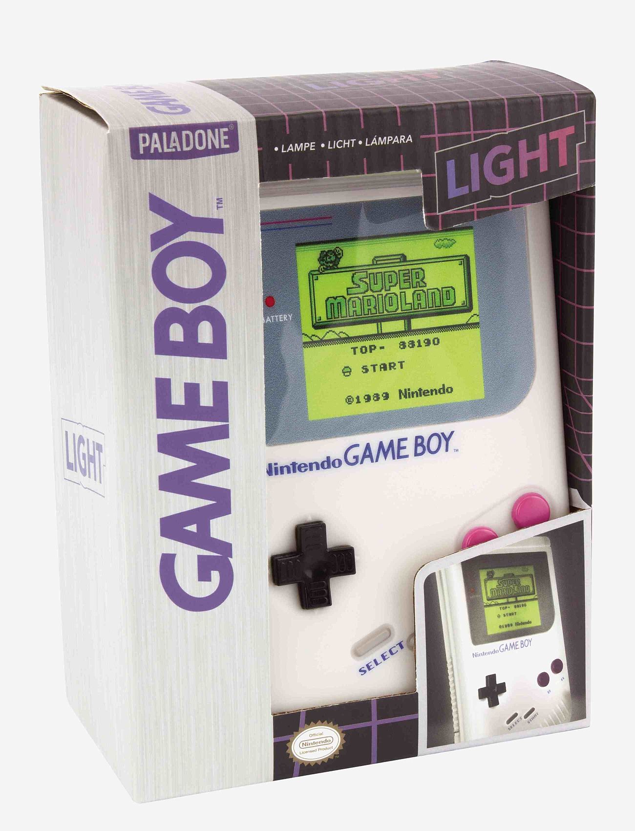 Paladone - GAMEBOY LIGHT - black - 1