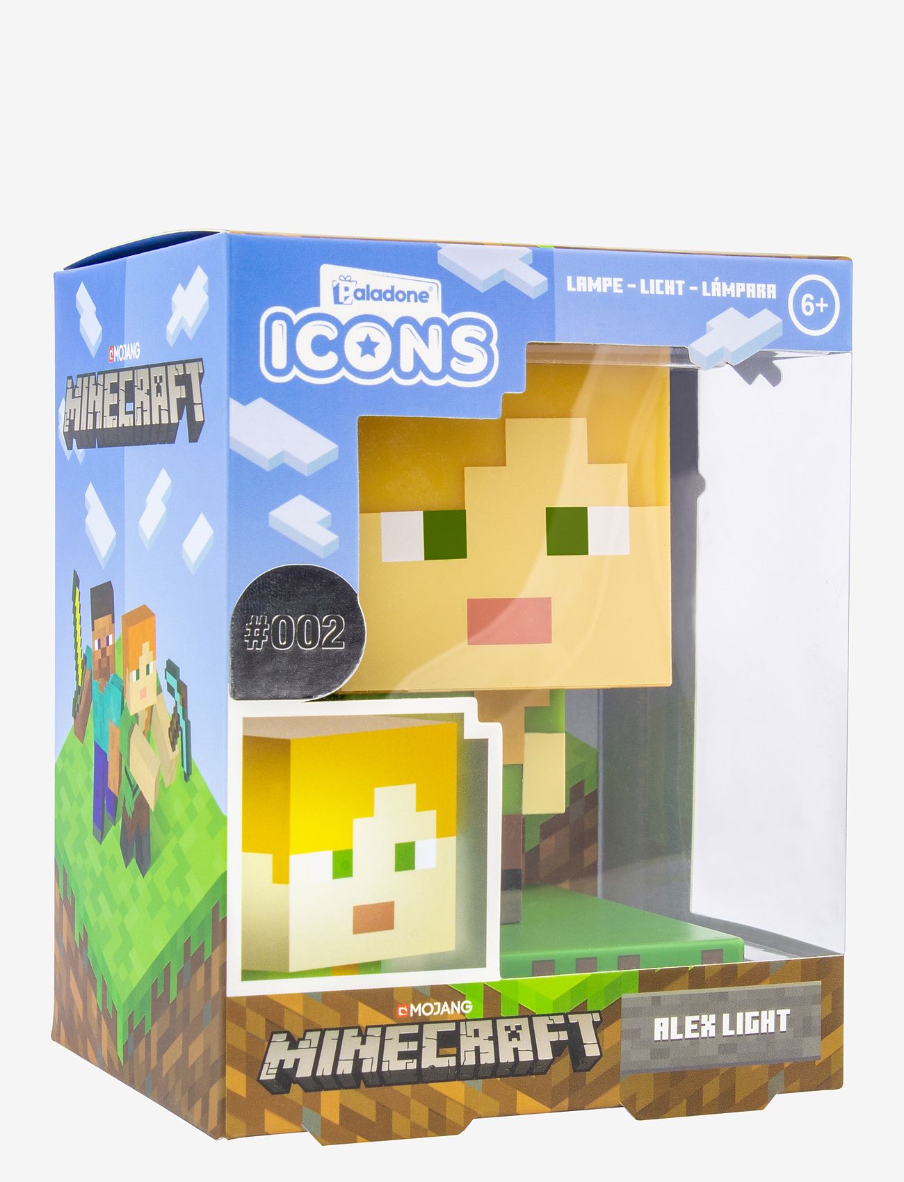 Paladone - ICON LIGHT - ALEX V2 - stalinės lempos - black - 2