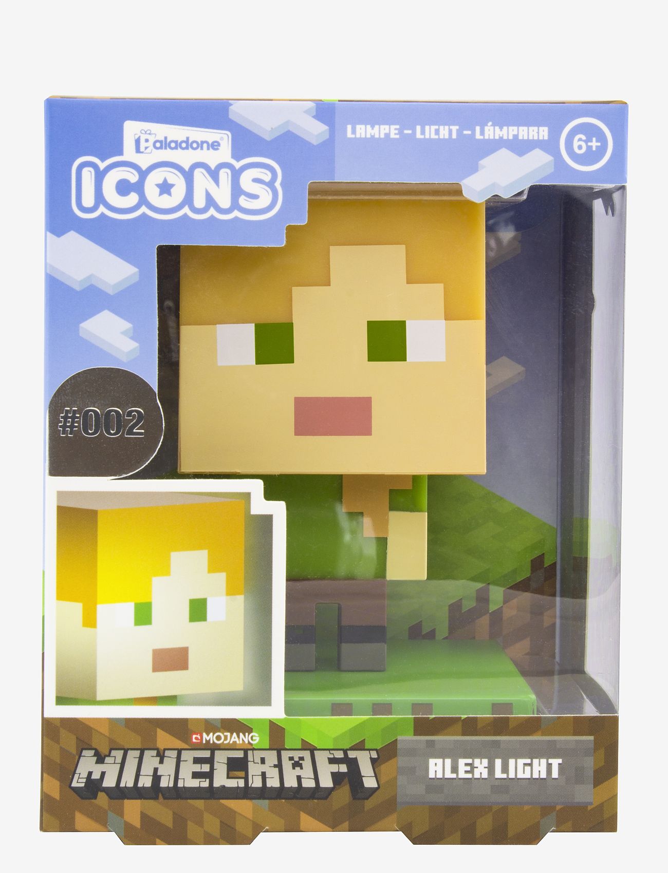 Paladone - ICON LIGHT - ALEX V2 - stalinės lempos - black - 3