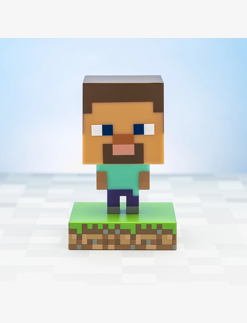 Paladone - ICON LIGHT - MINECRAFT STEVE V2 - laualambid - black - 3