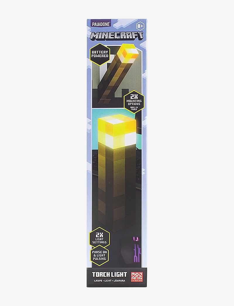 Paladone - MINECRAFT TORCH LIGHT - seinalambid - black - 1