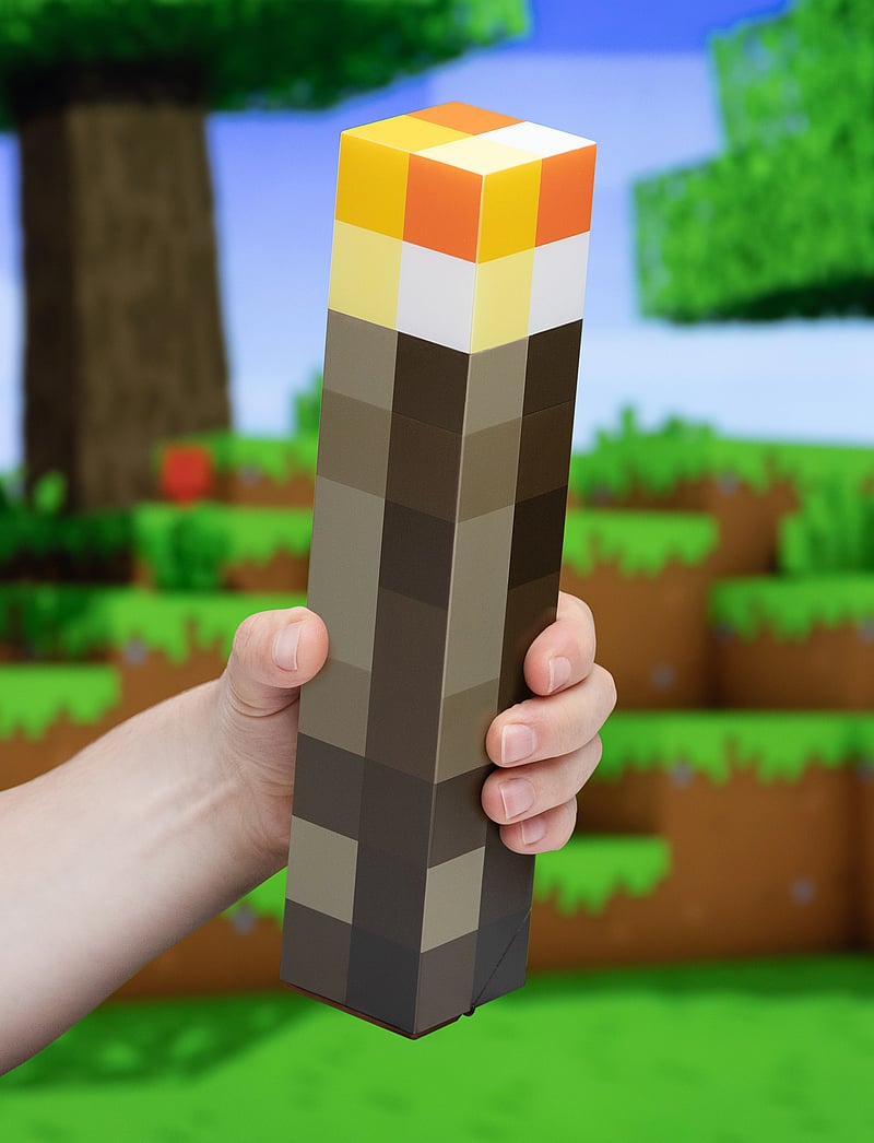 Paladone - MINECRAFT TORCH LIGHT - seinalambid - black - 4