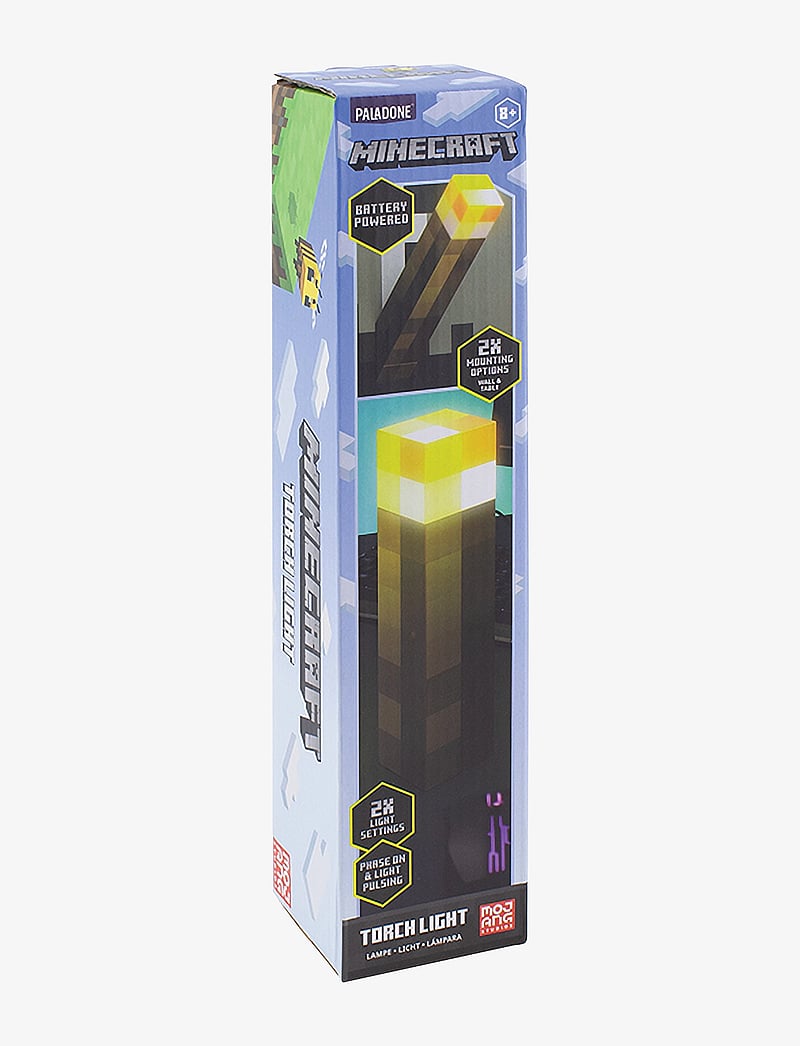 Paladone - MINECRAFT TORCH LIGHT - seinalambid - black - 2