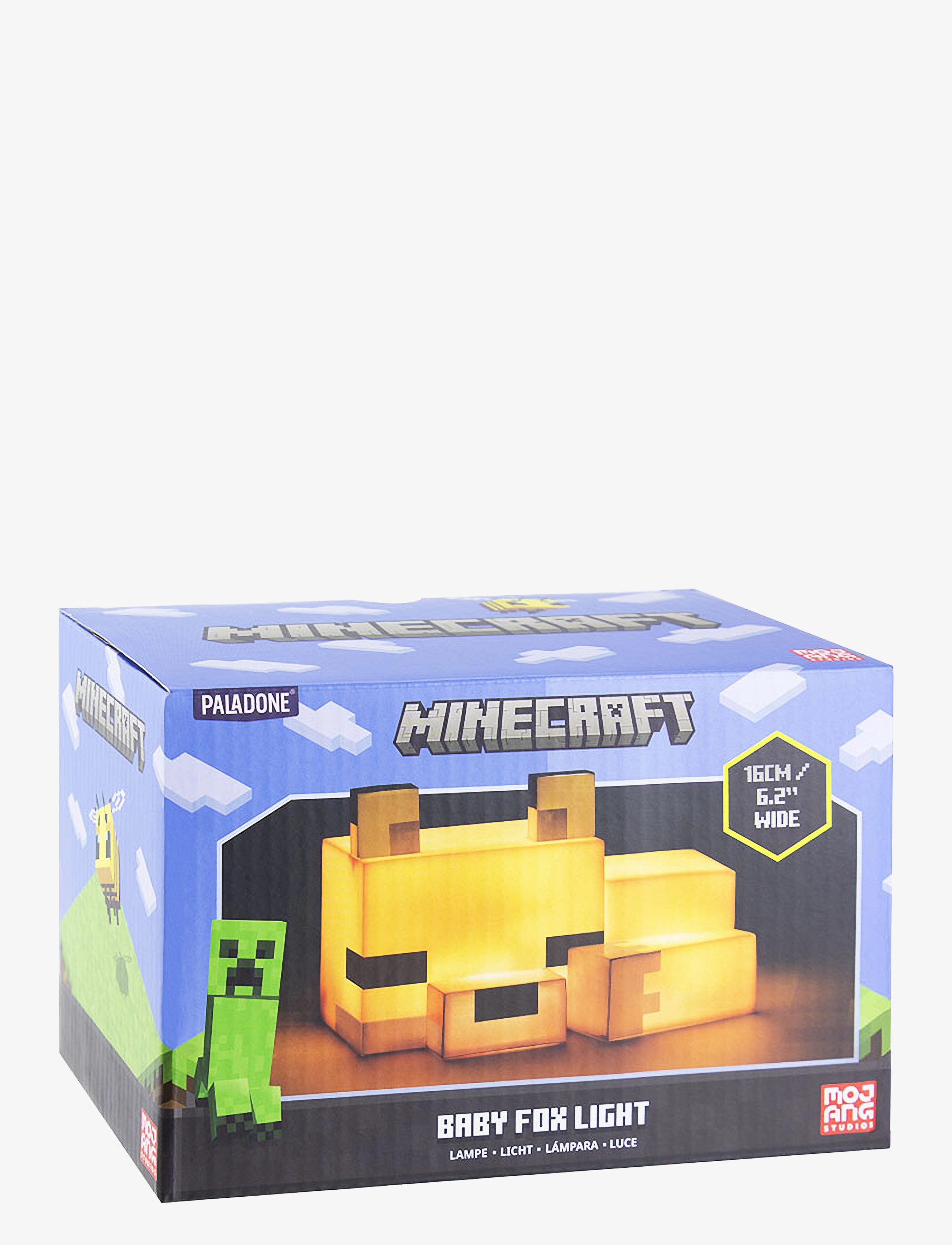 Paladone - MINECRAFT FOX LIGHT - stalinės lempos - black - 2