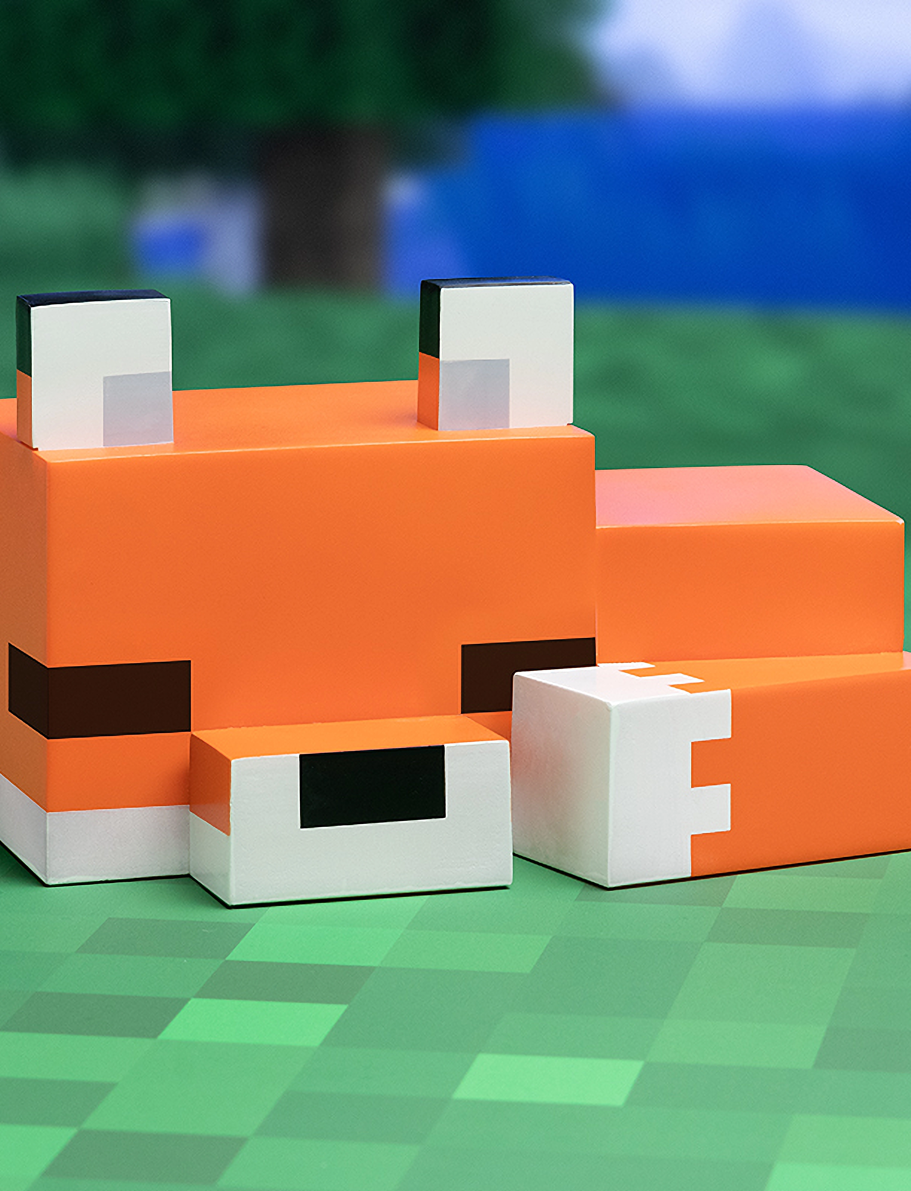 Paladone Minecraft Fox Light, H16 cm, Lighting, Mehrfarbig/gemustert - Night Lamps, Kinder