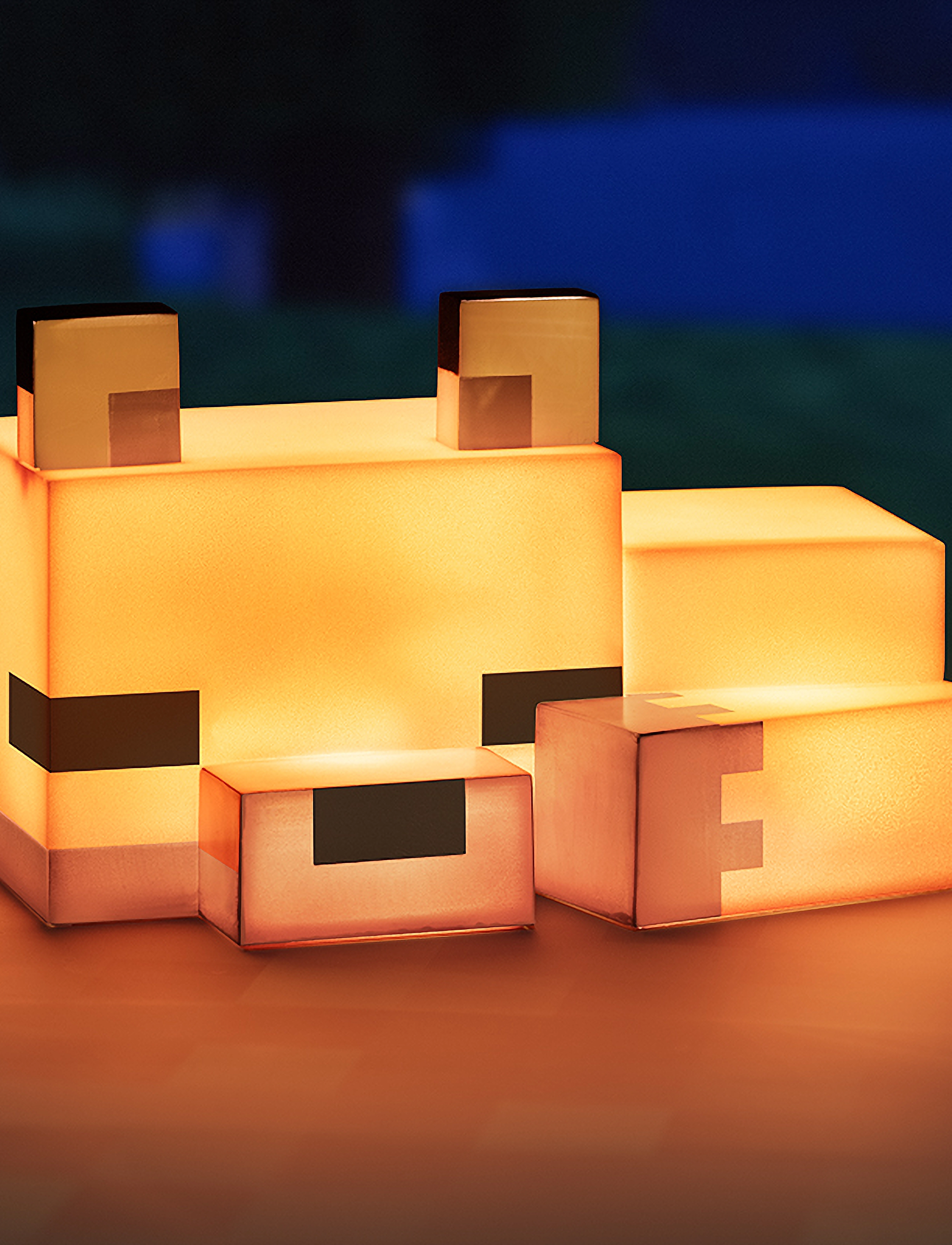 Paladone - MINECRAFT FOX LIGHT - stalinės lempos - black - 4
