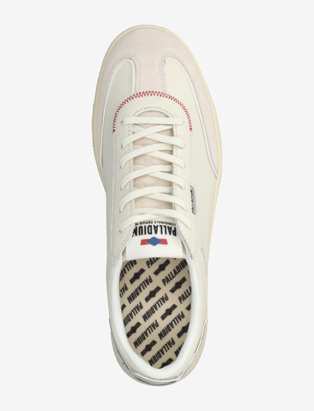 Palladium - PALLACUP CASUAL LTH - lave sneakers - marshmallow - 3