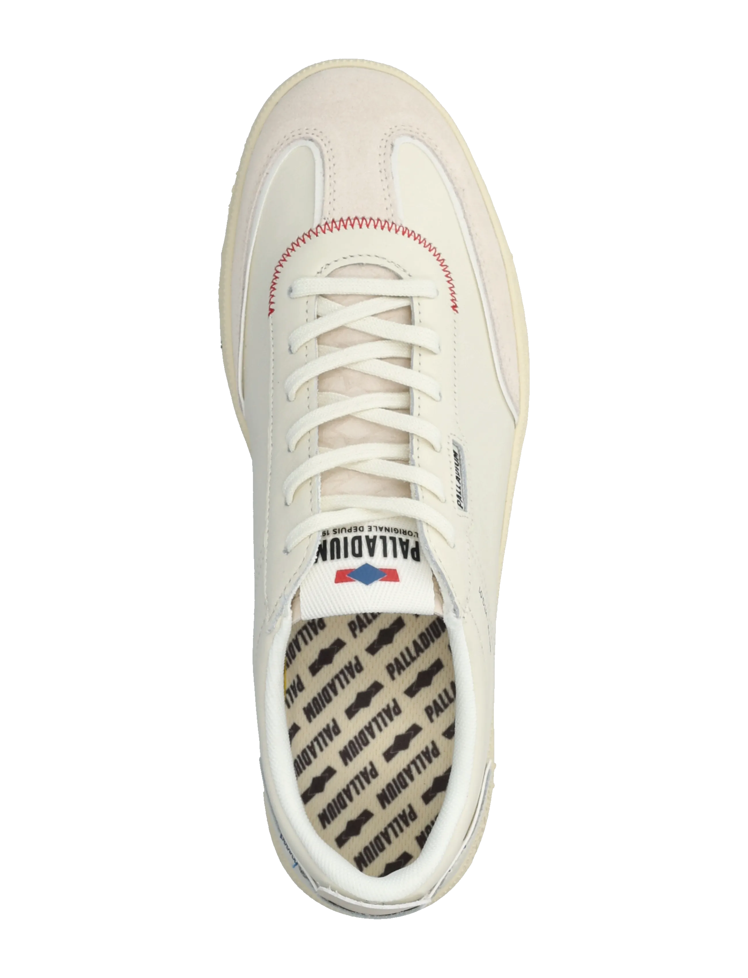 Palladium - PALLACUP CASUAL LTH - sneakers - marshmallow - 3