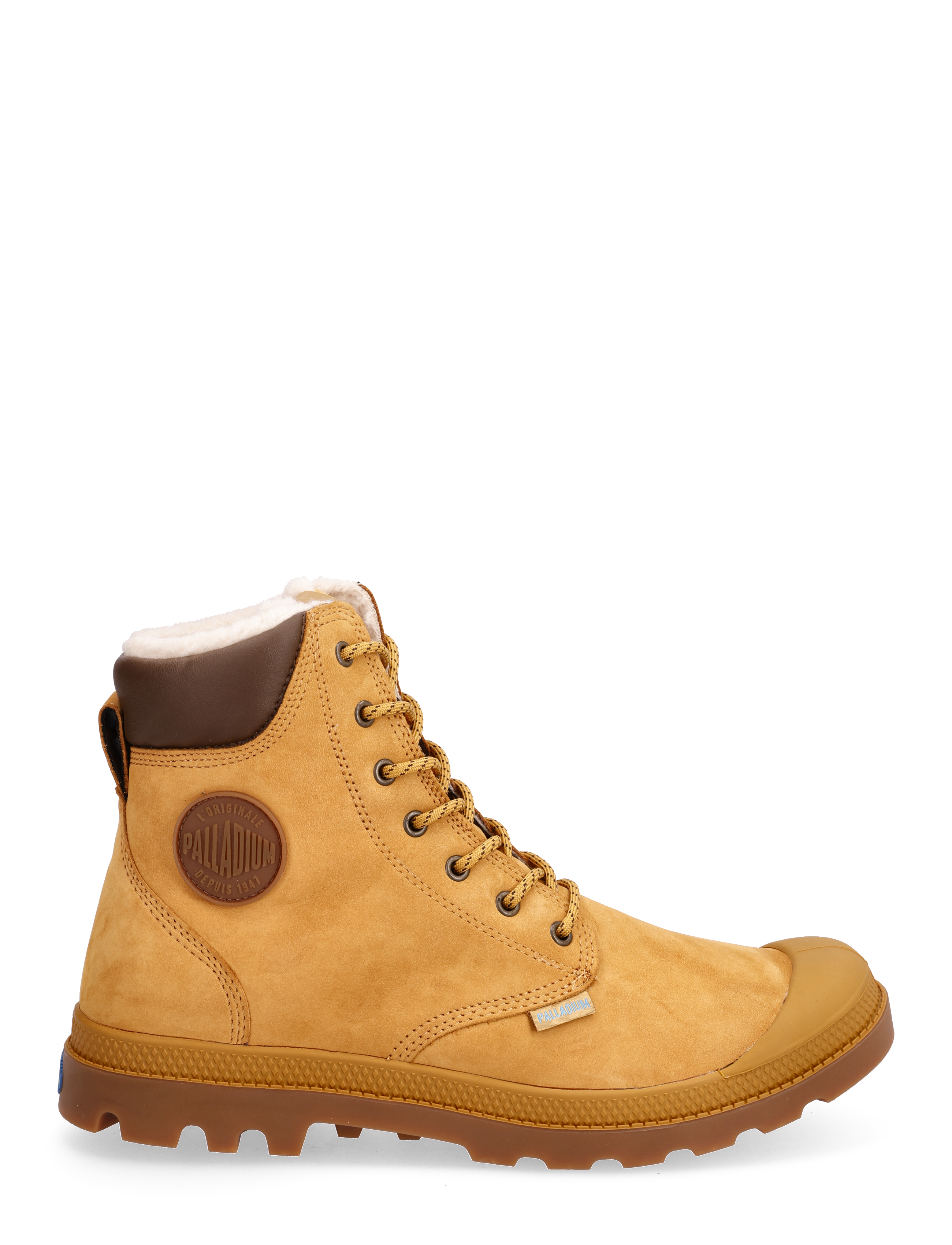 Palladium - PAMPA SPORT CUFF WPS - snørestøvler - amber gold - 1
