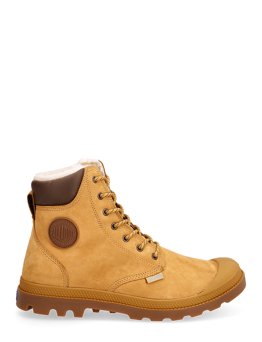 Palladium - PAMPA SPORT CUFF WPS - snørestøvler - amber gold - 1