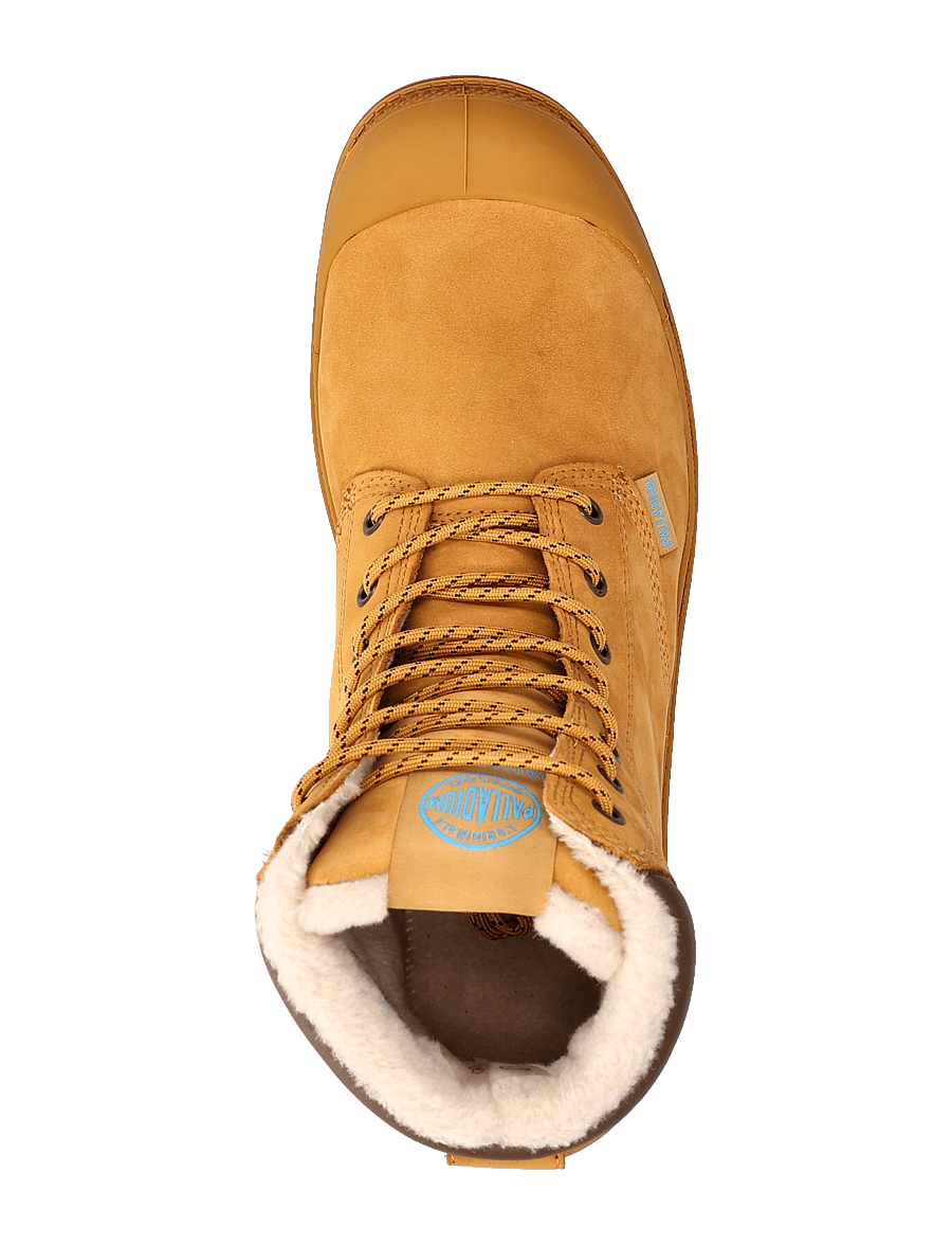 Palladium - PAMPA SPORT CUFF WPS - snørestøvler - amber gold - 4