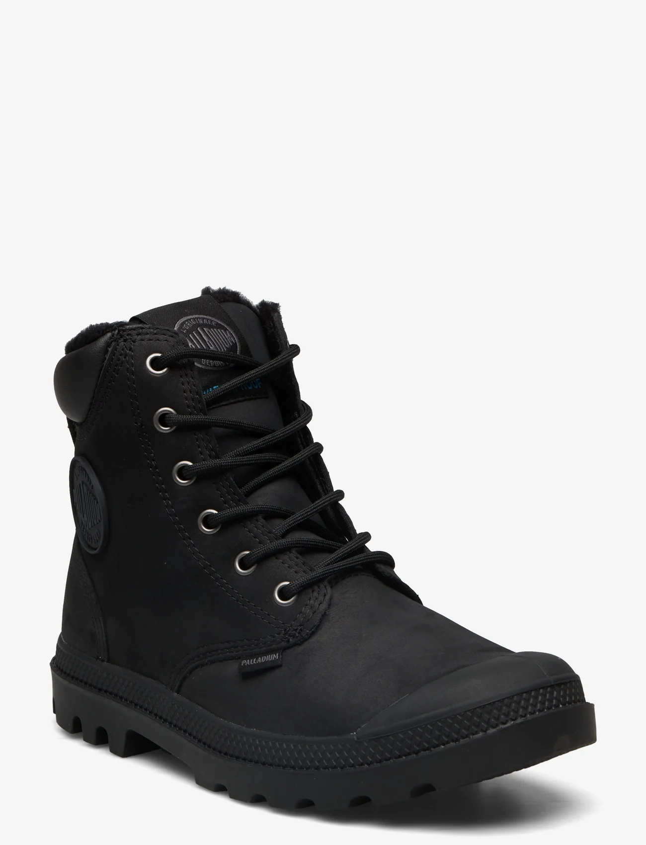 Palladium - PAMPA SPORT CUFF WPS - laced boots - black/black - 0
