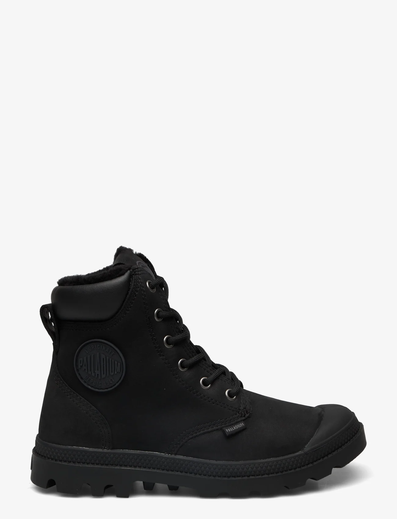 Palladium - PAMPA SPORT CUFF WPS - laced boots - black/black - 1