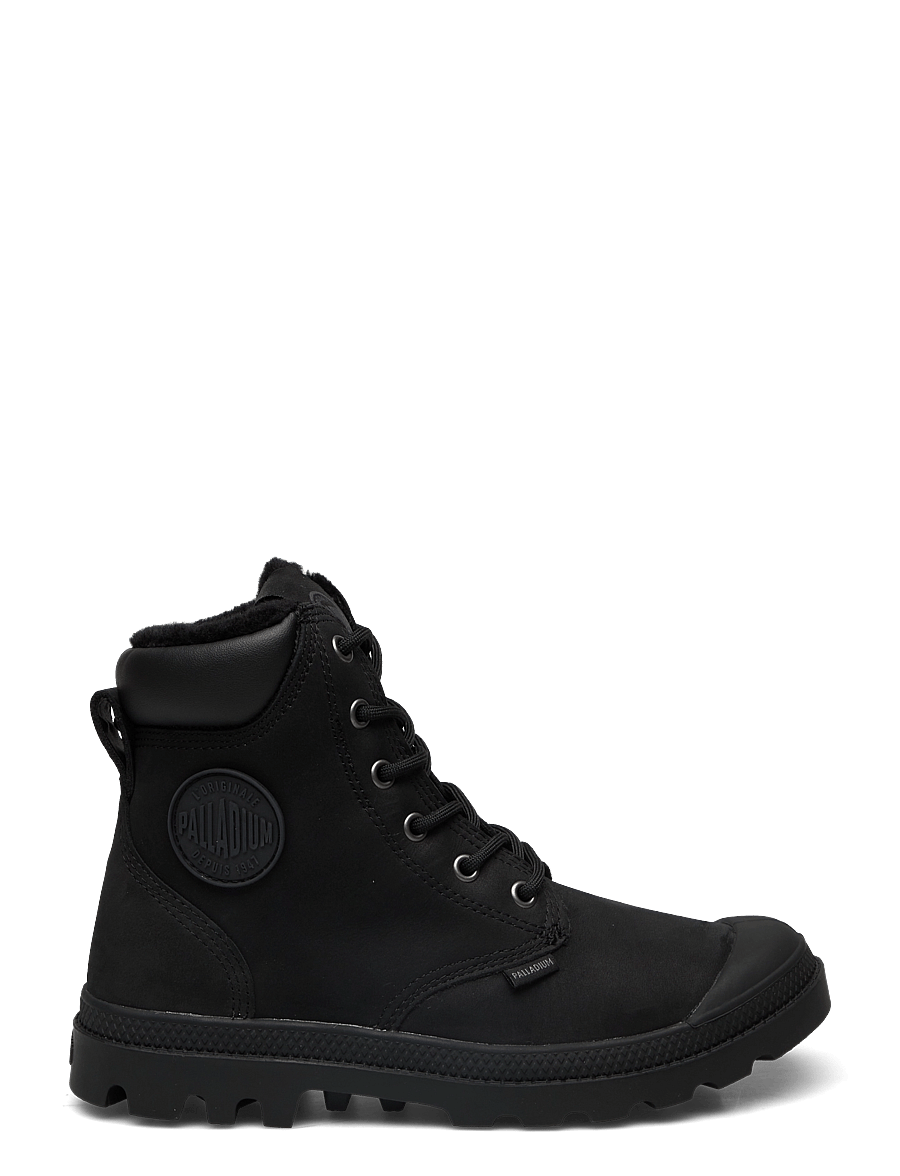 Palladium - PAMPA SPORT CUFF WPS - snørestøvler - black/black - 1