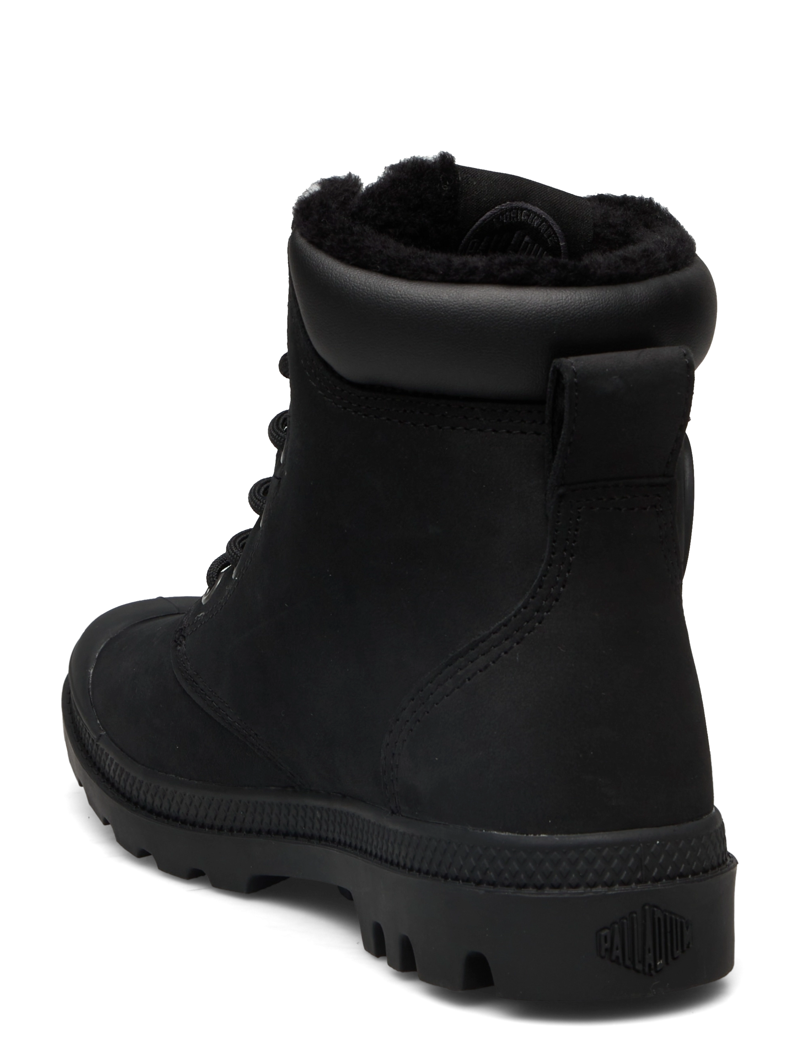Palladium - PAMPA SPORT CUFF WPS - nauhalliset nilkkurit - black/black - 2