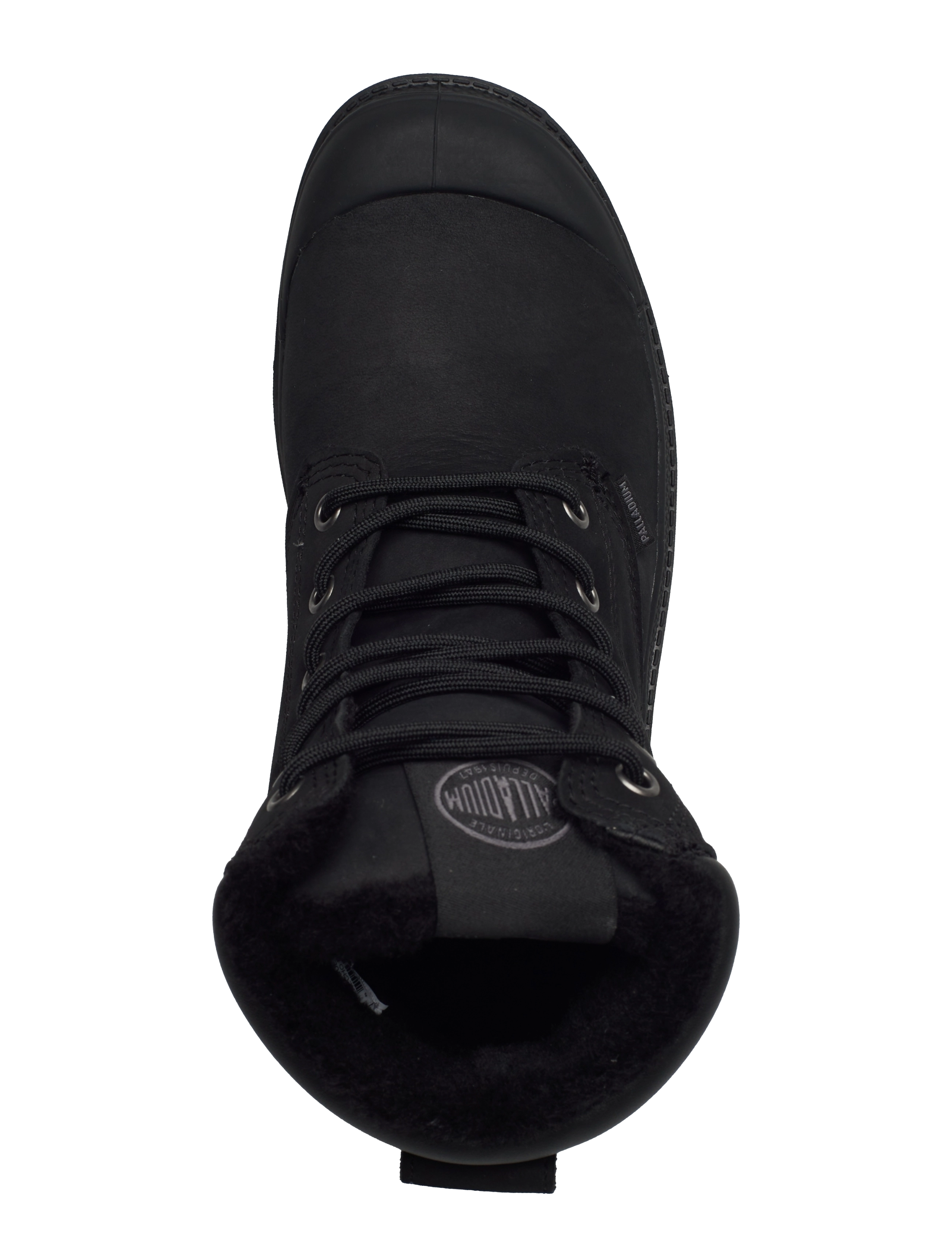 Palladium - PAMPA SPORT CUFF WPS - nauhalliset nilkkurit - black/black - 3
