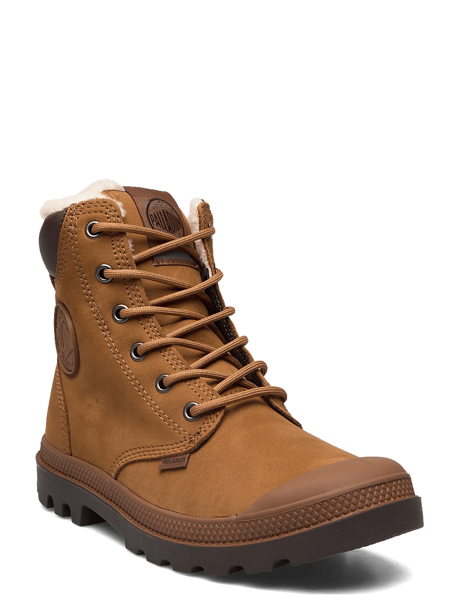 Palladium - PAMPA SPORT CUFF WPS - geschnürte stiefel - mhgny/chclte - 0
